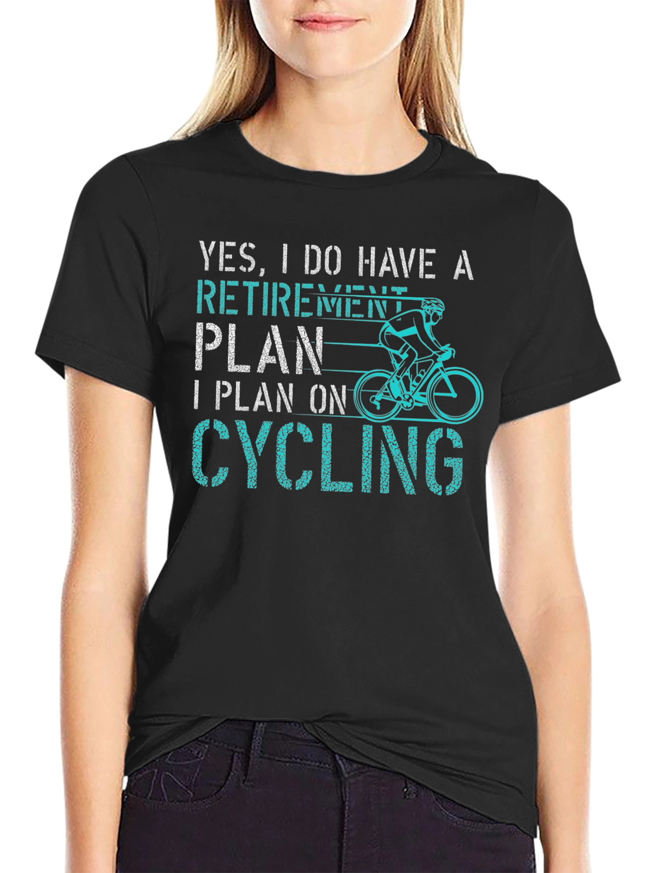 Retirement Plan Cycling T-Shirt