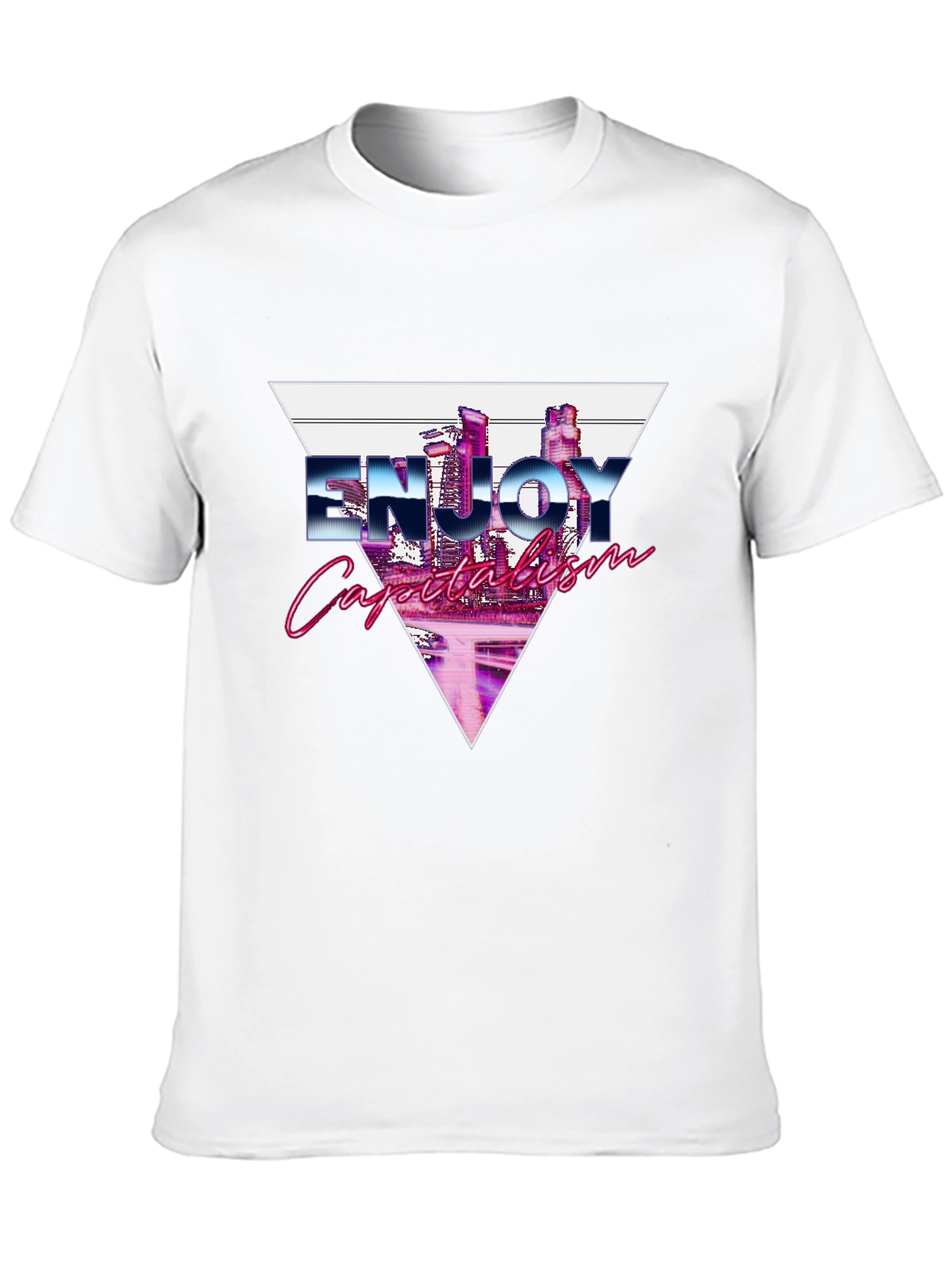 Enjoy Capitalism Retro T-Shirt