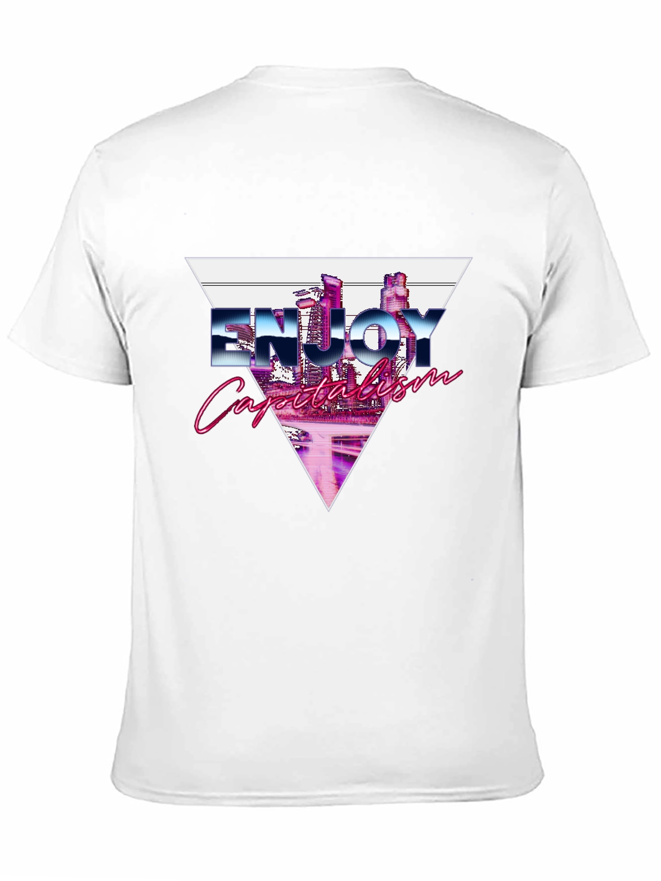 Enjoy Capitalism Retro T-Shirt