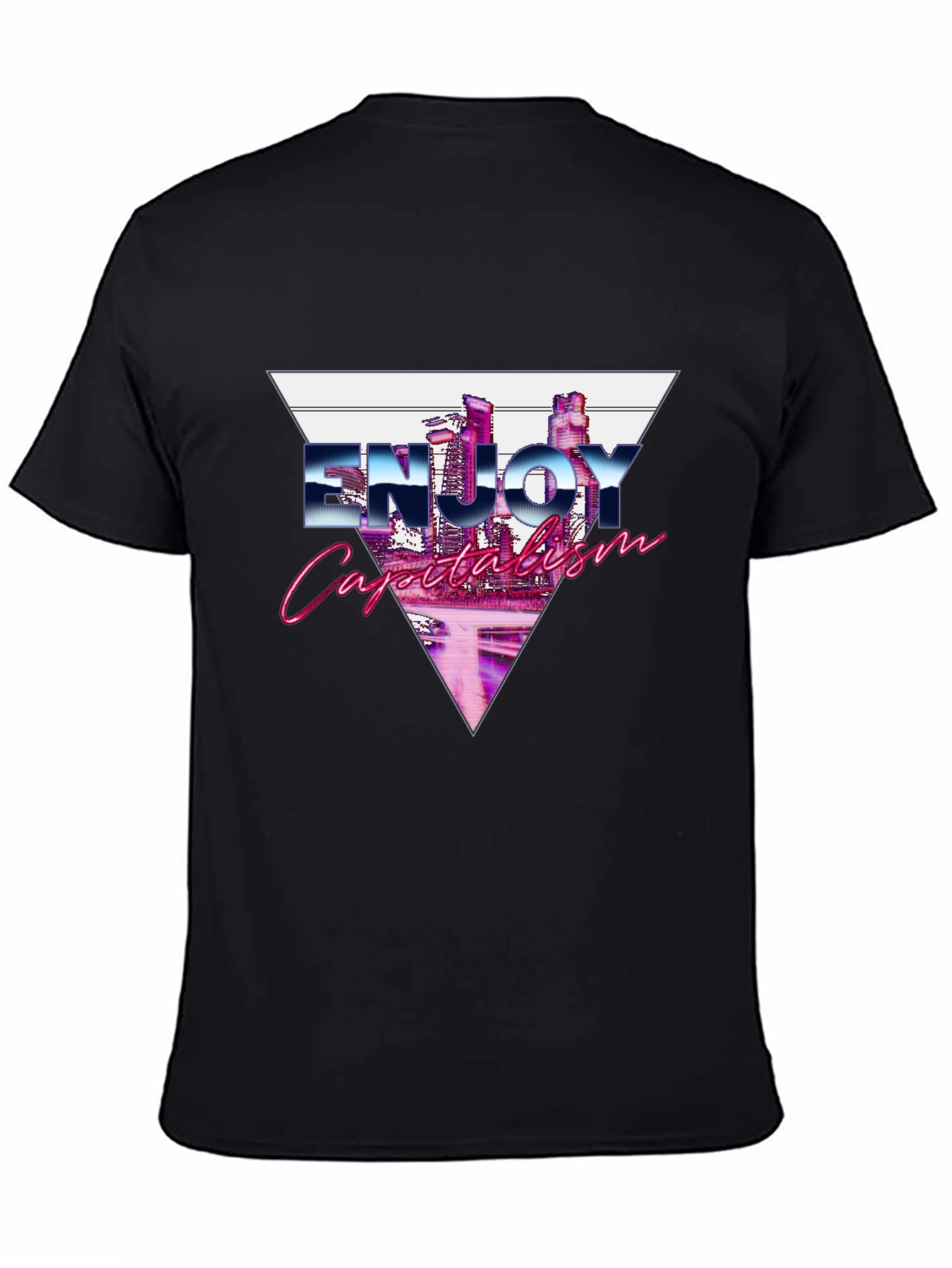 Enjoy Capitalism Retro T-Shirt