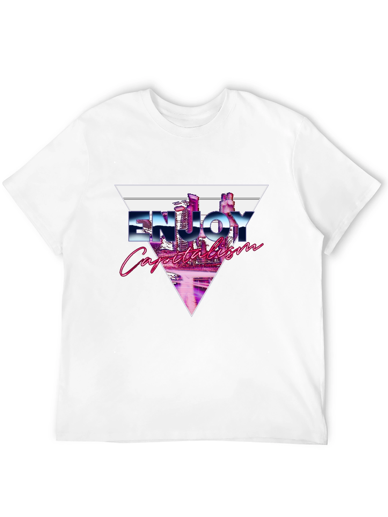 Enjoy Capitalism Retro T-Shirt