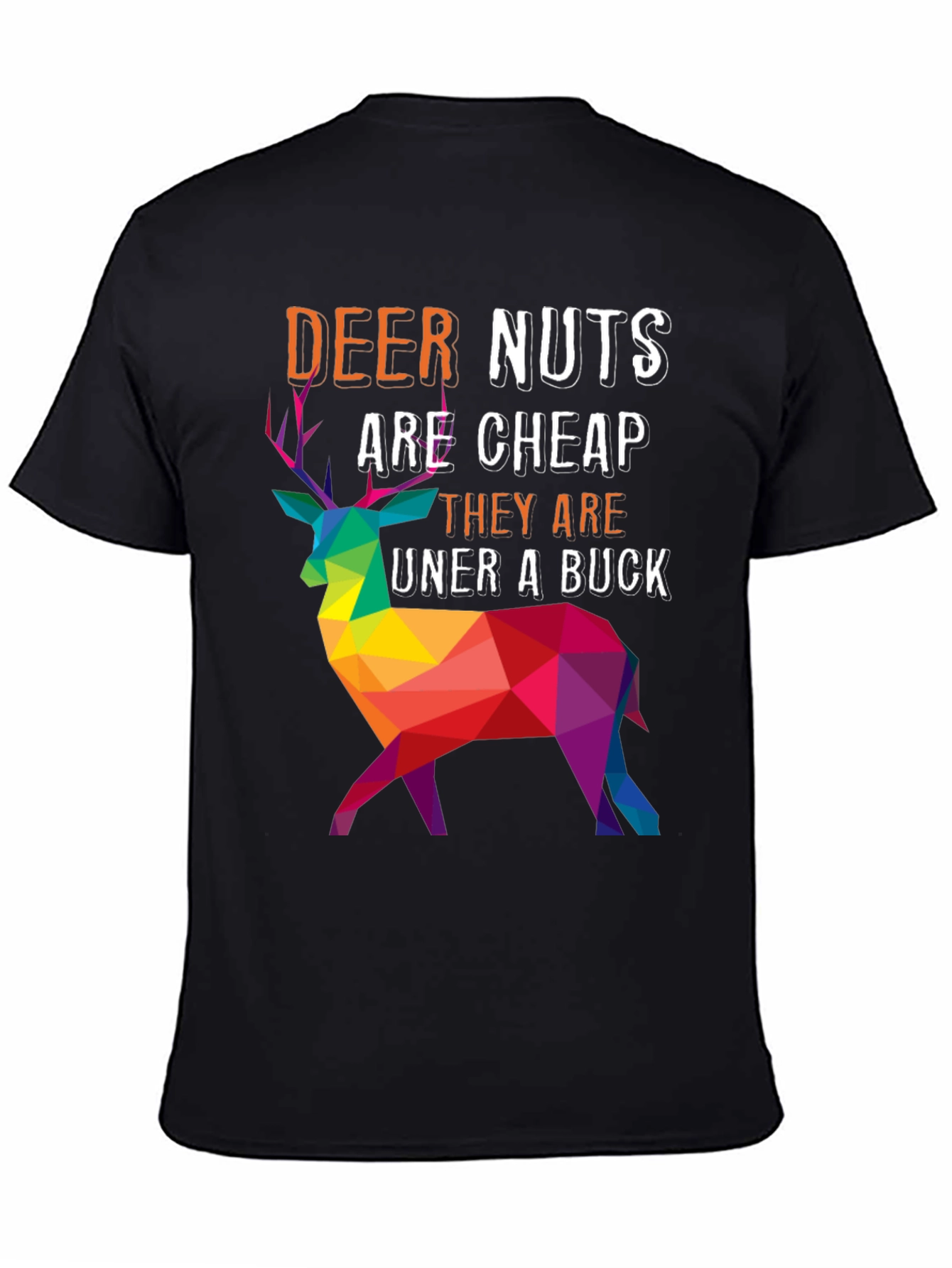 Deer Nuts T-Shirt - Funny Hunting Tee