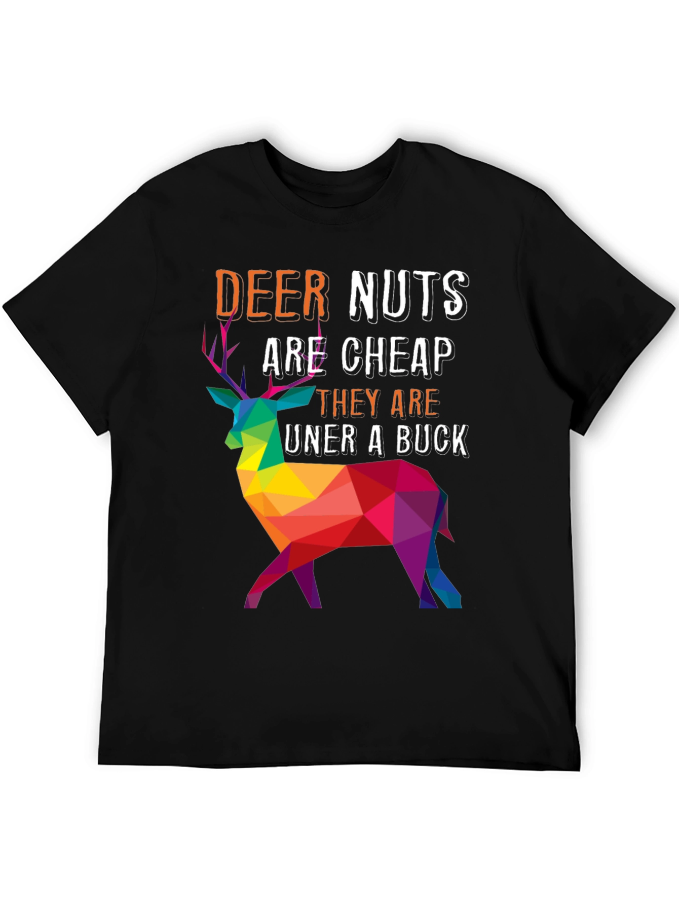 Deer Nuts T-Shirt - Funny Hunting Tee