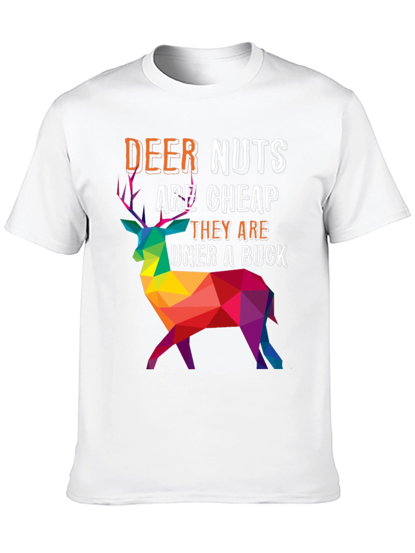 Deer Nuts T-Shirt - Funny Hunting Tee