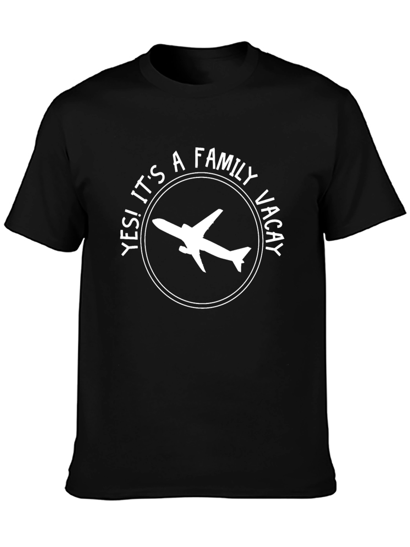 Family Vacation Airplane T-Shirt