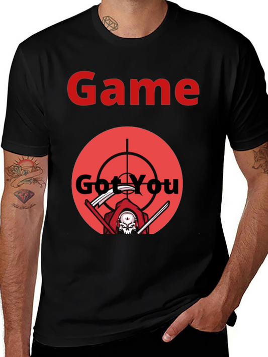 Game Got You T-Shirt Black Graphic Tee