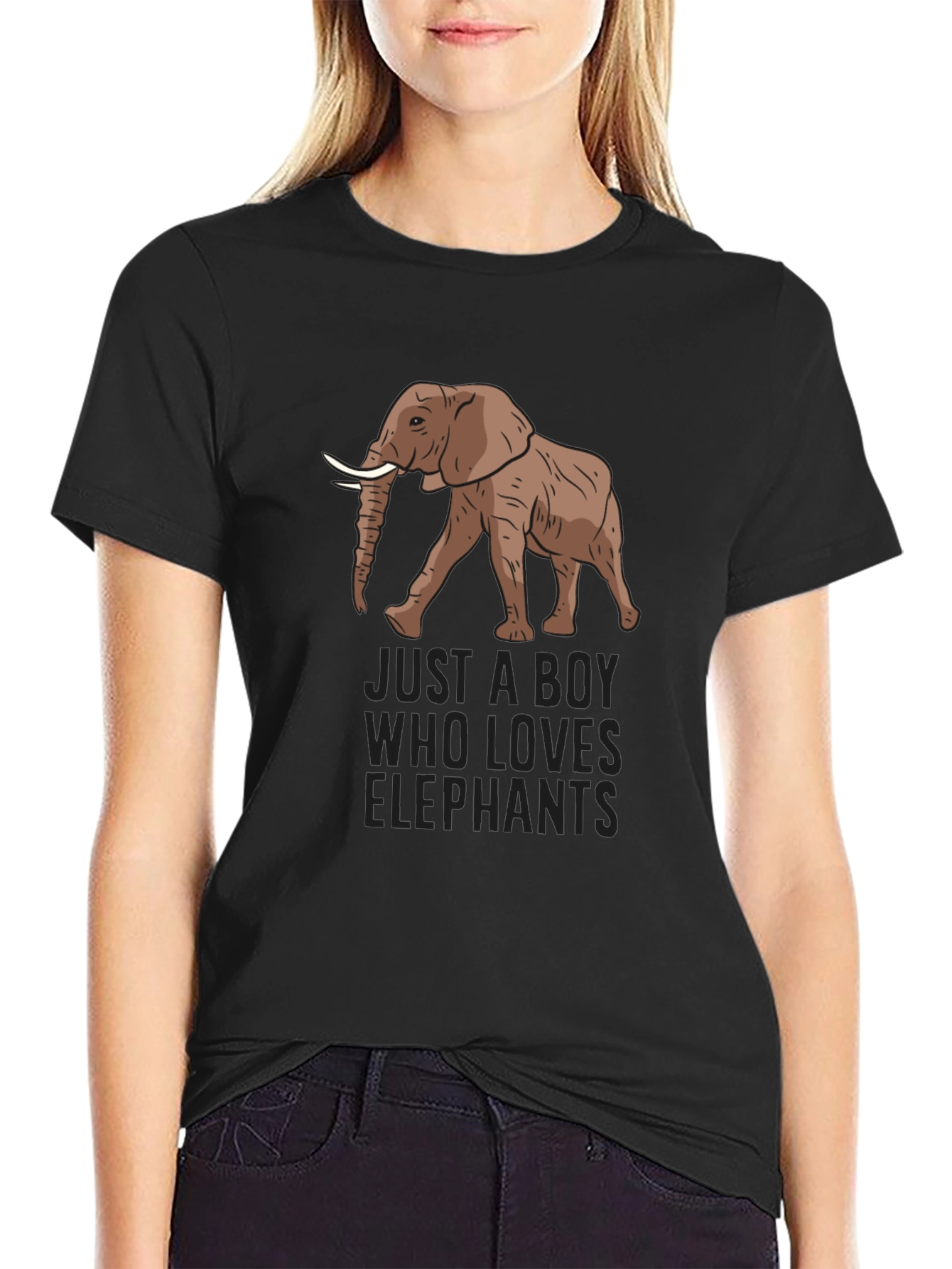 Elephant Lover Graphic T-Shirt