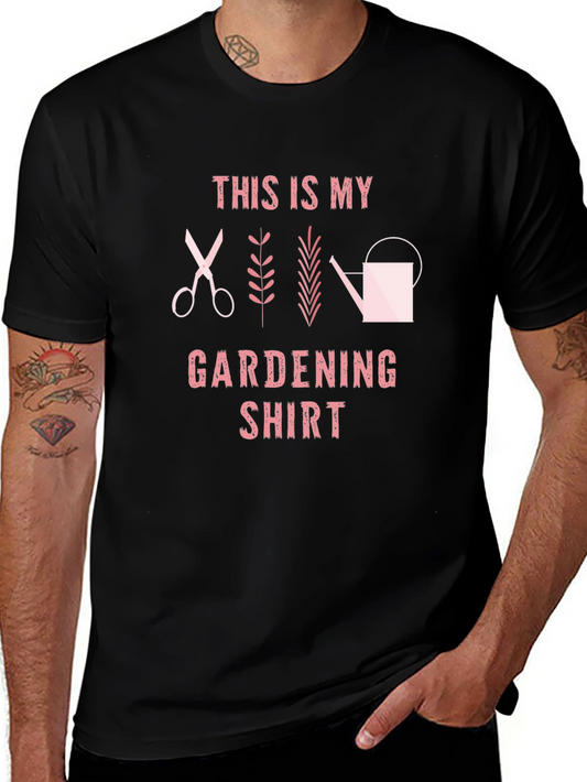 Gardening Shirt - This is My Gardening Shirt - Pink