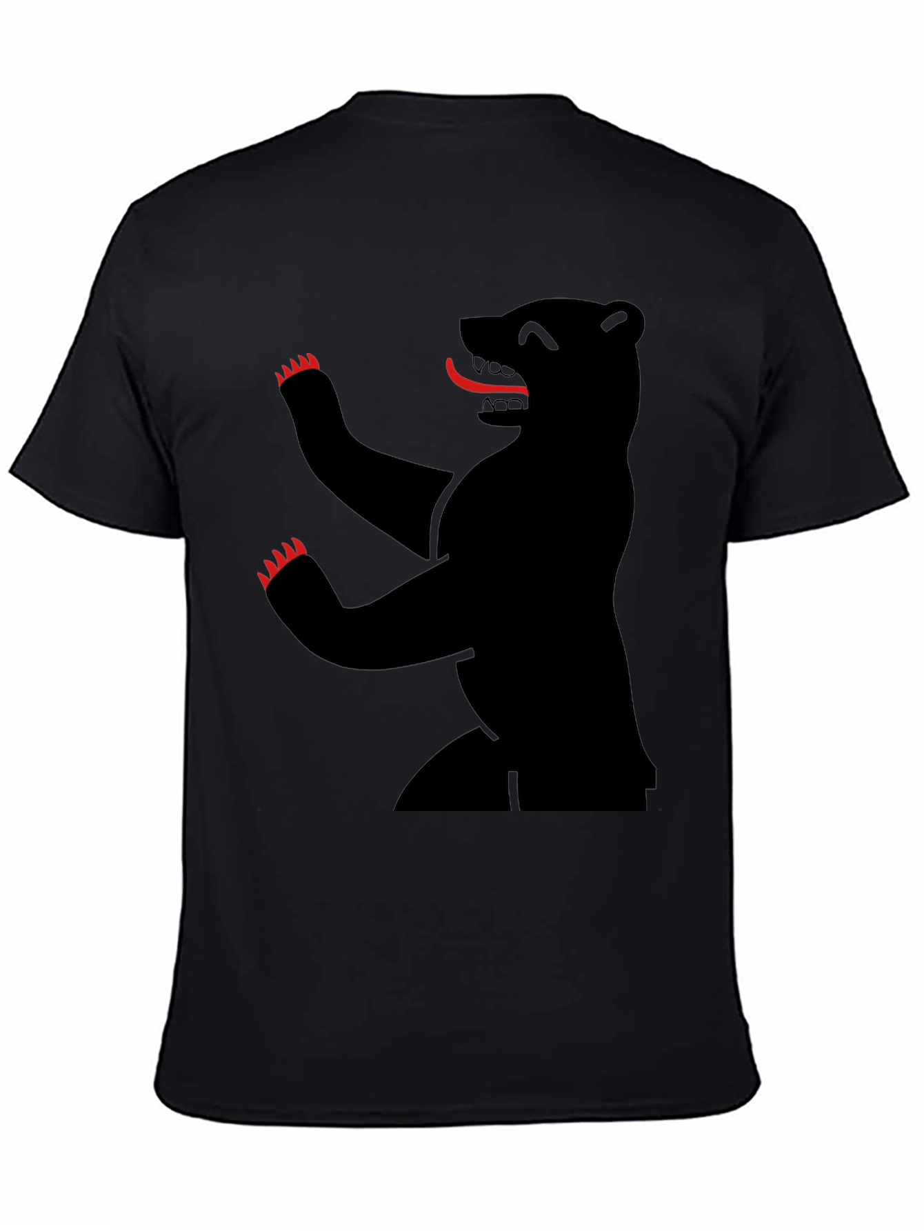 Berlin Bear T-Shirt - Black Graphic Tee