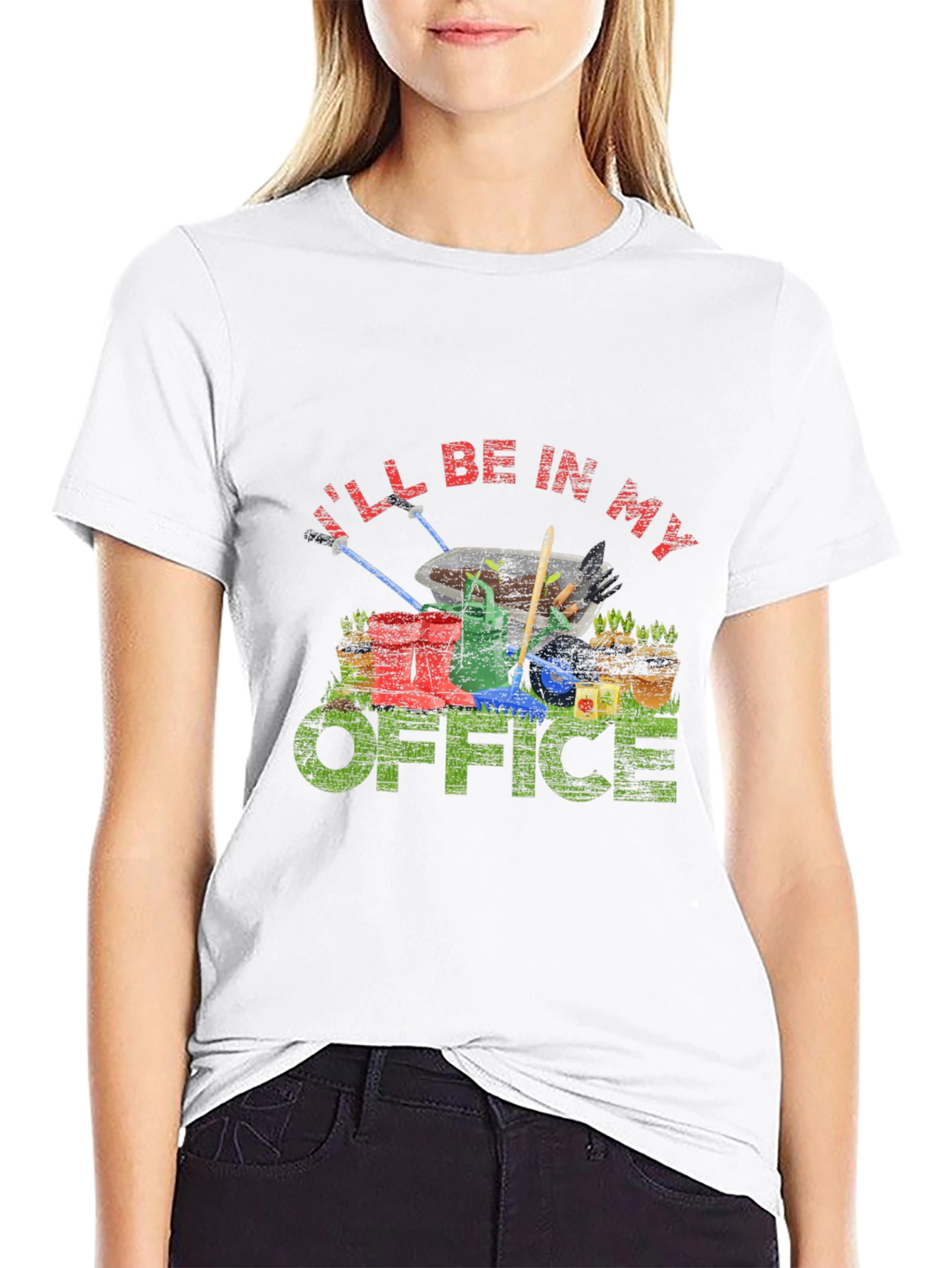 Gardening Office T-Shirt - Ill Be In My Office