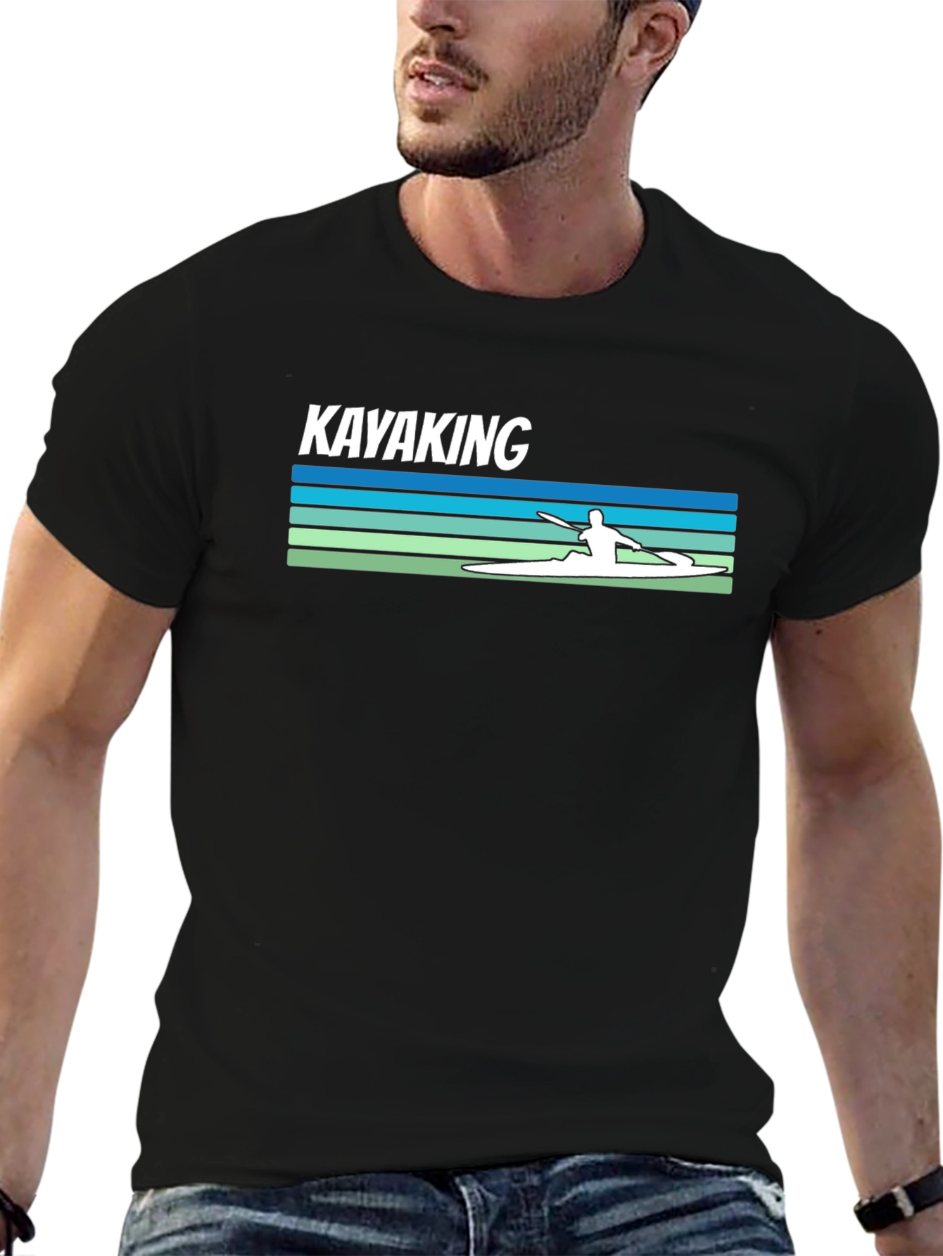 Kayaking Graphic Tee - Stylish Adventure Shirt