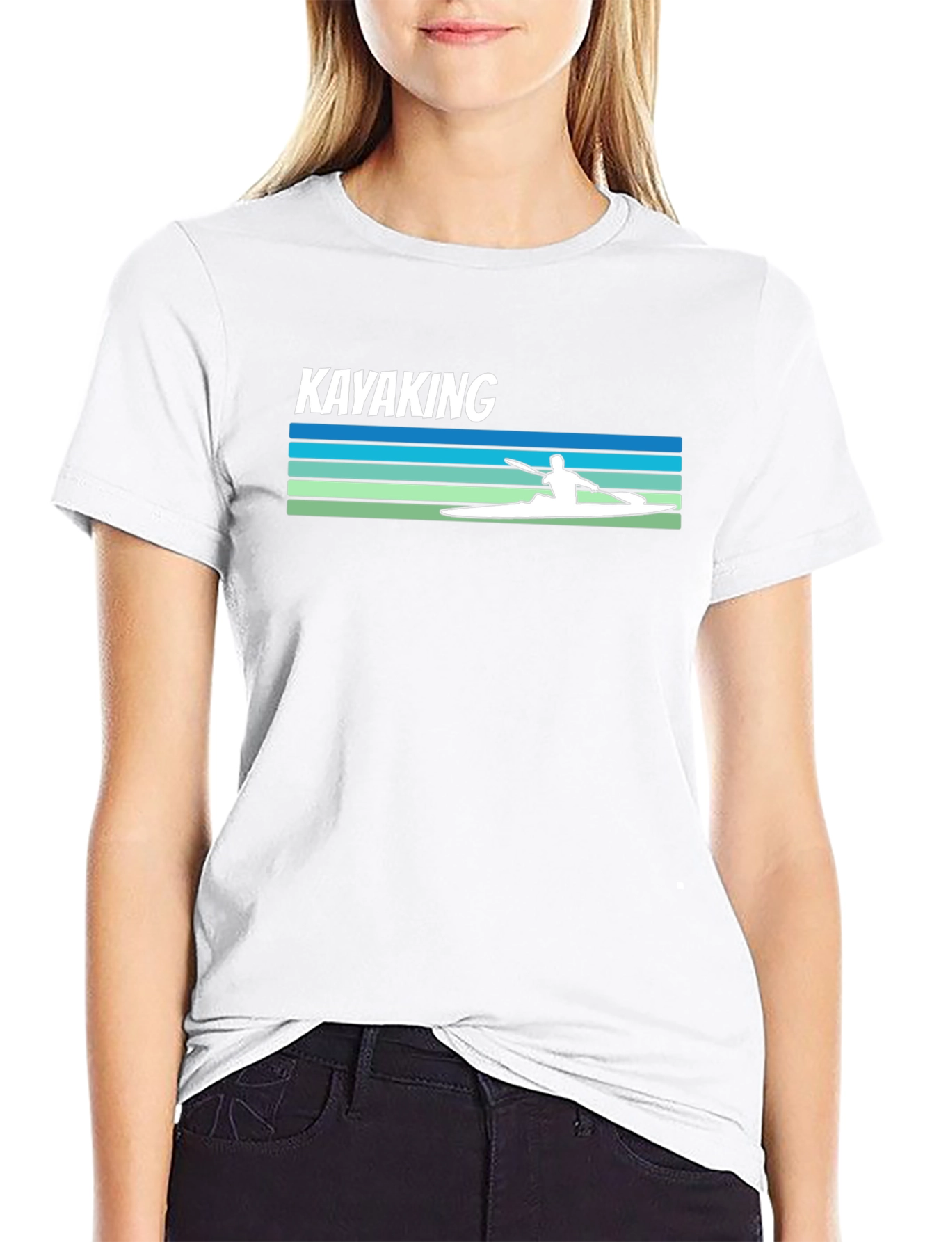Kayaking Graphic Tee - Stylish Adventure Shirt