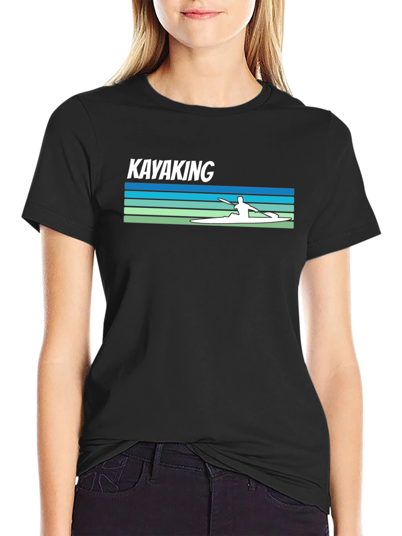Kayaking Graphic Tee - Stylish Adventure Shirt