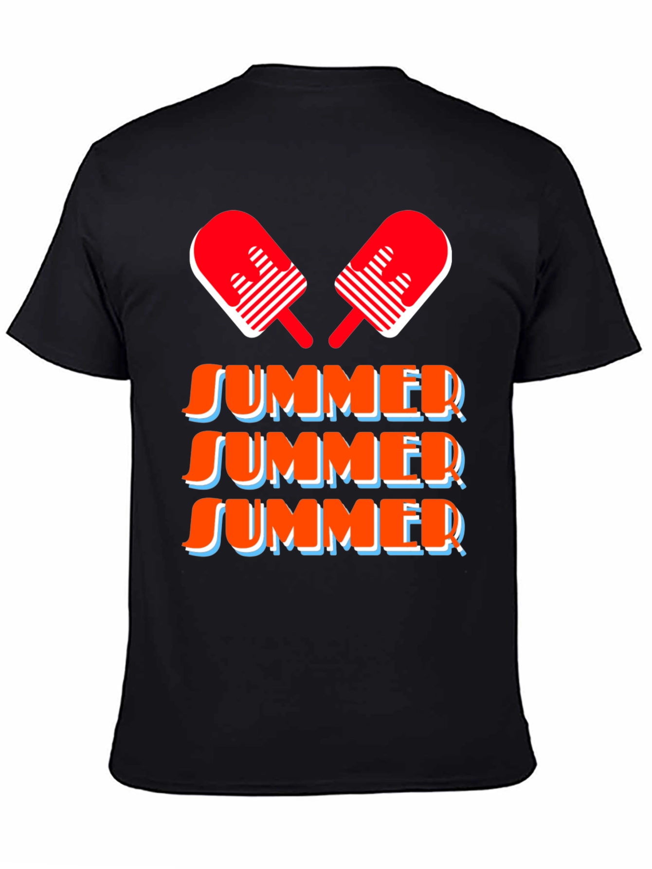 Summer Popsicle Graphic Tee - Short Sleeve