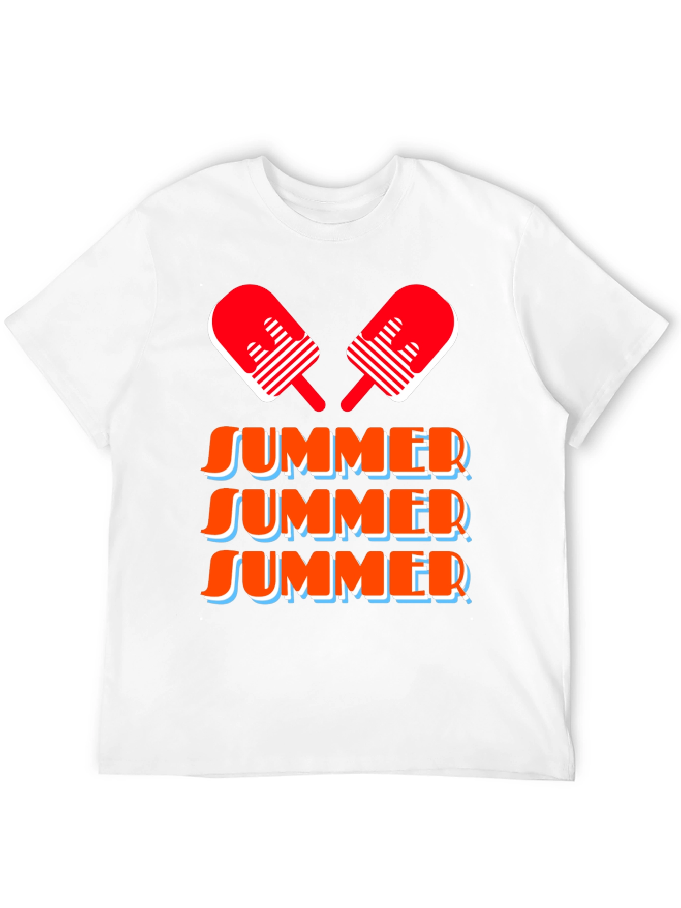 Summer Popsicle Graphic Tee - Short Sleeve