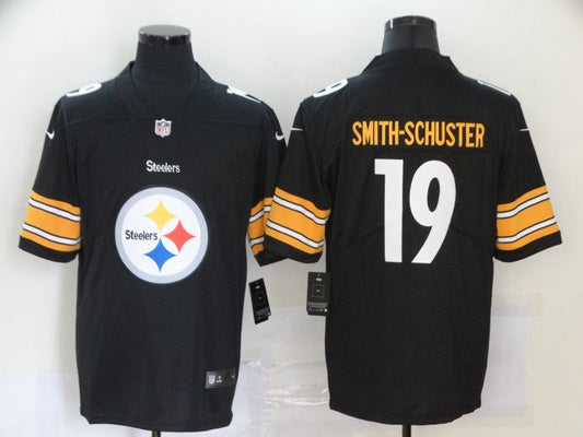Men's Pittsburgh Steelers #19 JuJu Smith-Schuster Black Alternate Game Jerseys