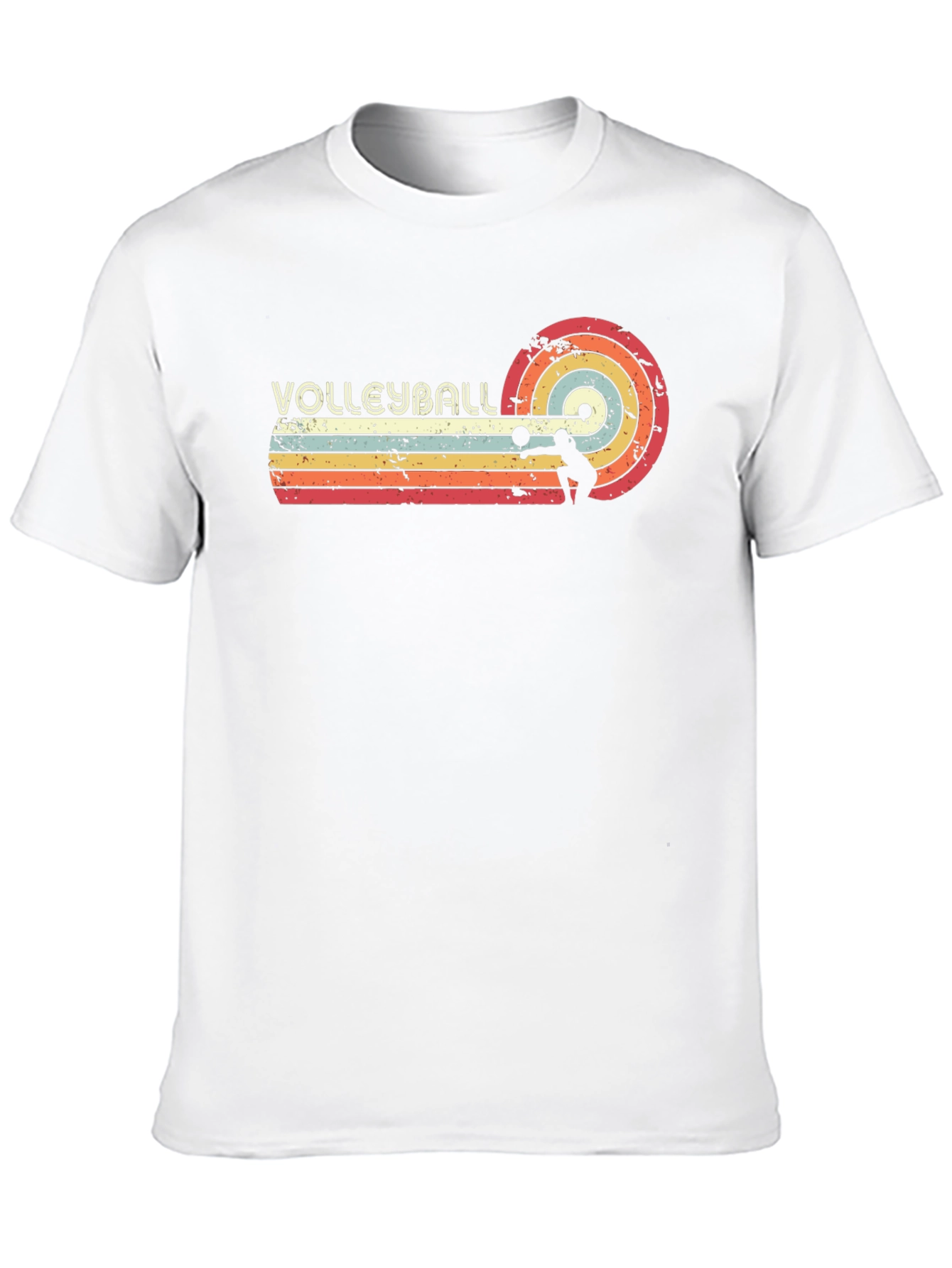 Retro Volleyball Graphic T-Shirt