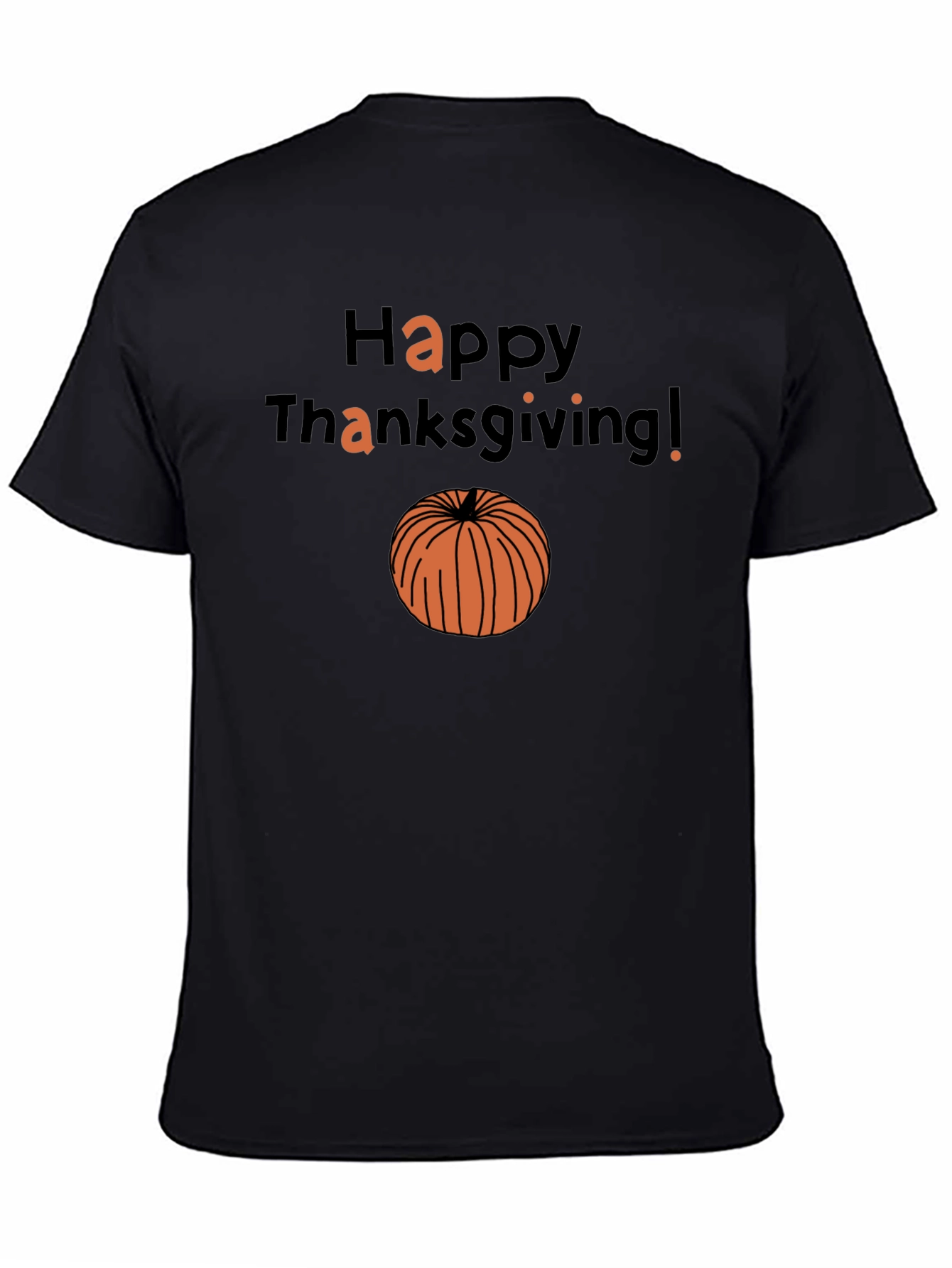 Happy Thanksgiving Pumpkin T-Shirt