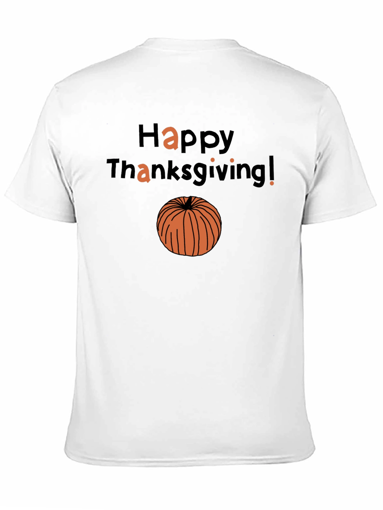 Happy Thanksgiving Pumpkin T-Shirt