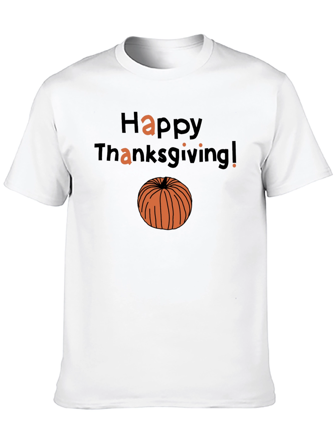 Happy Thanksgiving Pumpkin T-Shirt