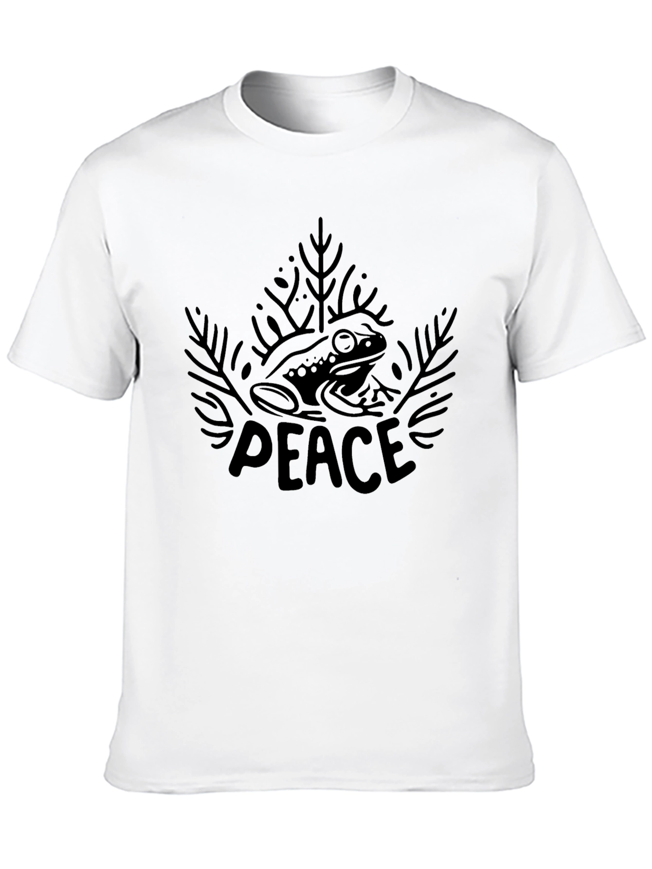 Frog Peace Graphic T-Shirt