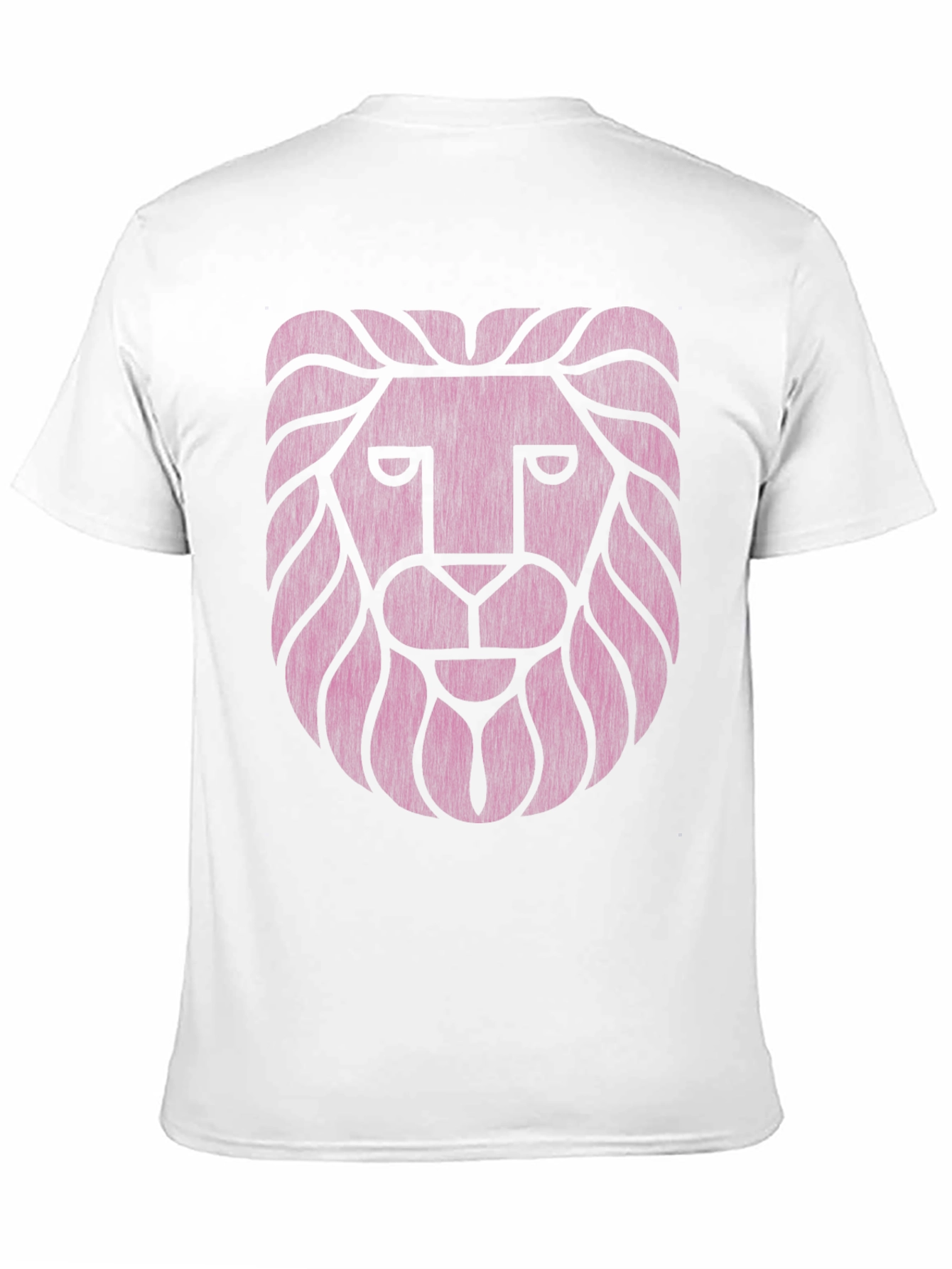 Lion Head Graphic T-Shirt - Stylish Black Tee