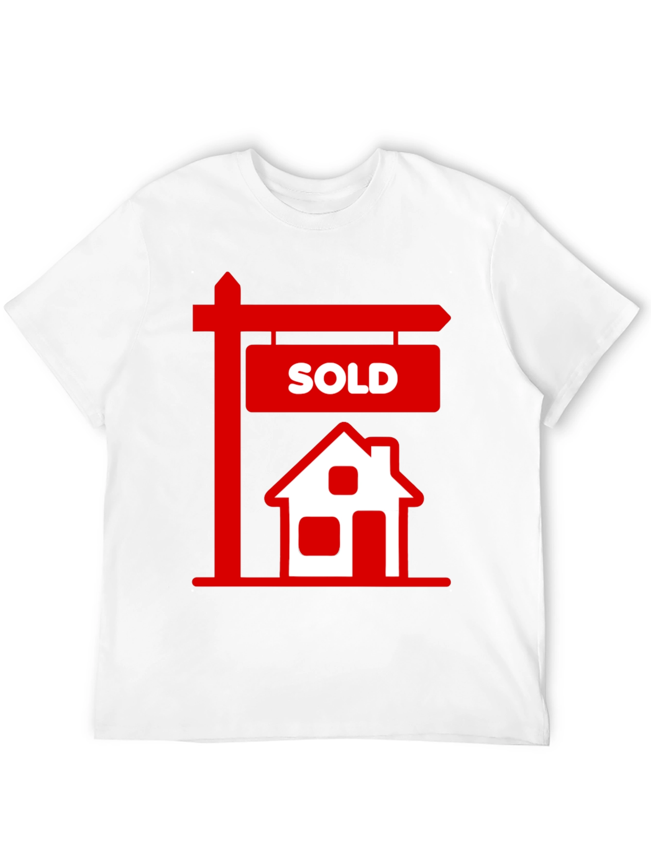 Sold House Graphic Tee - Real Estate T-Shirt