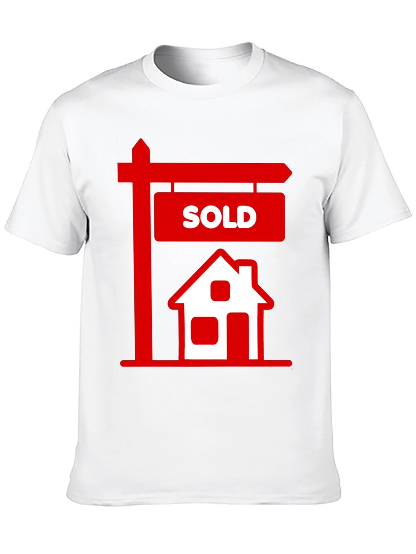 Sold House Graphic Tee - Real Estate T-Shirt