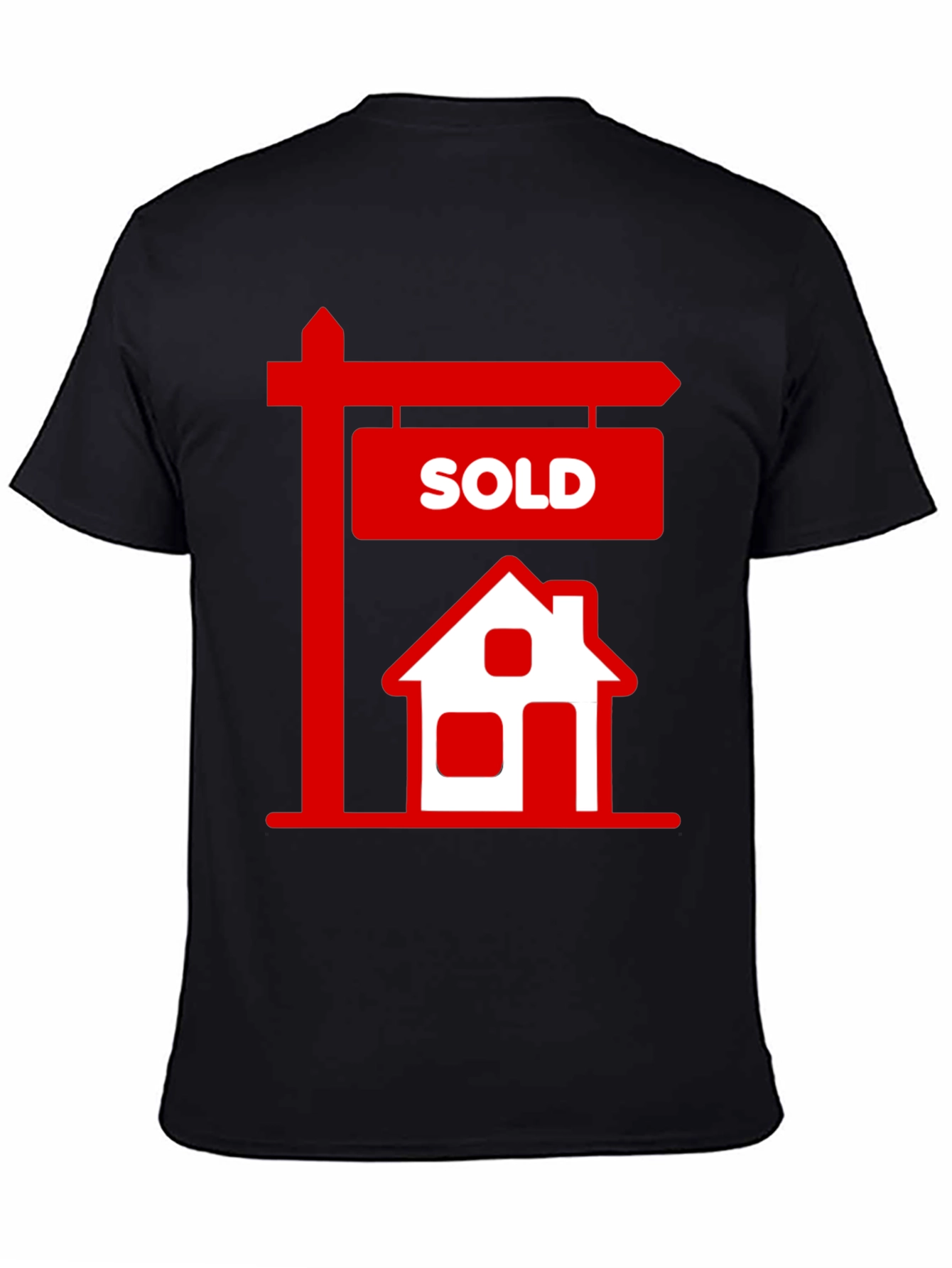 Sold House Graphic Tee - Real Estate T-Shirt
