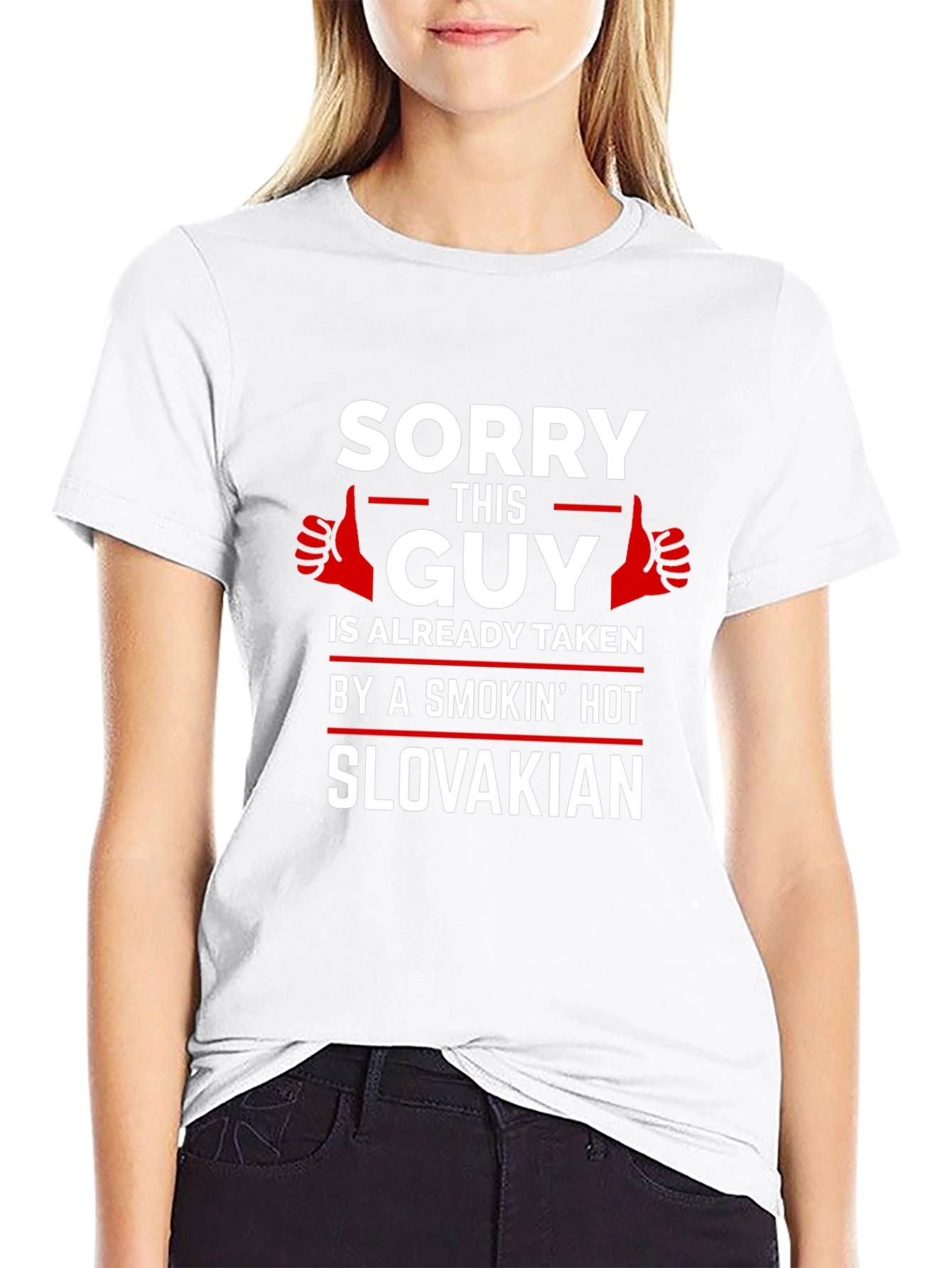 Sorry This Guy Taken by Slovakian T-Shirt