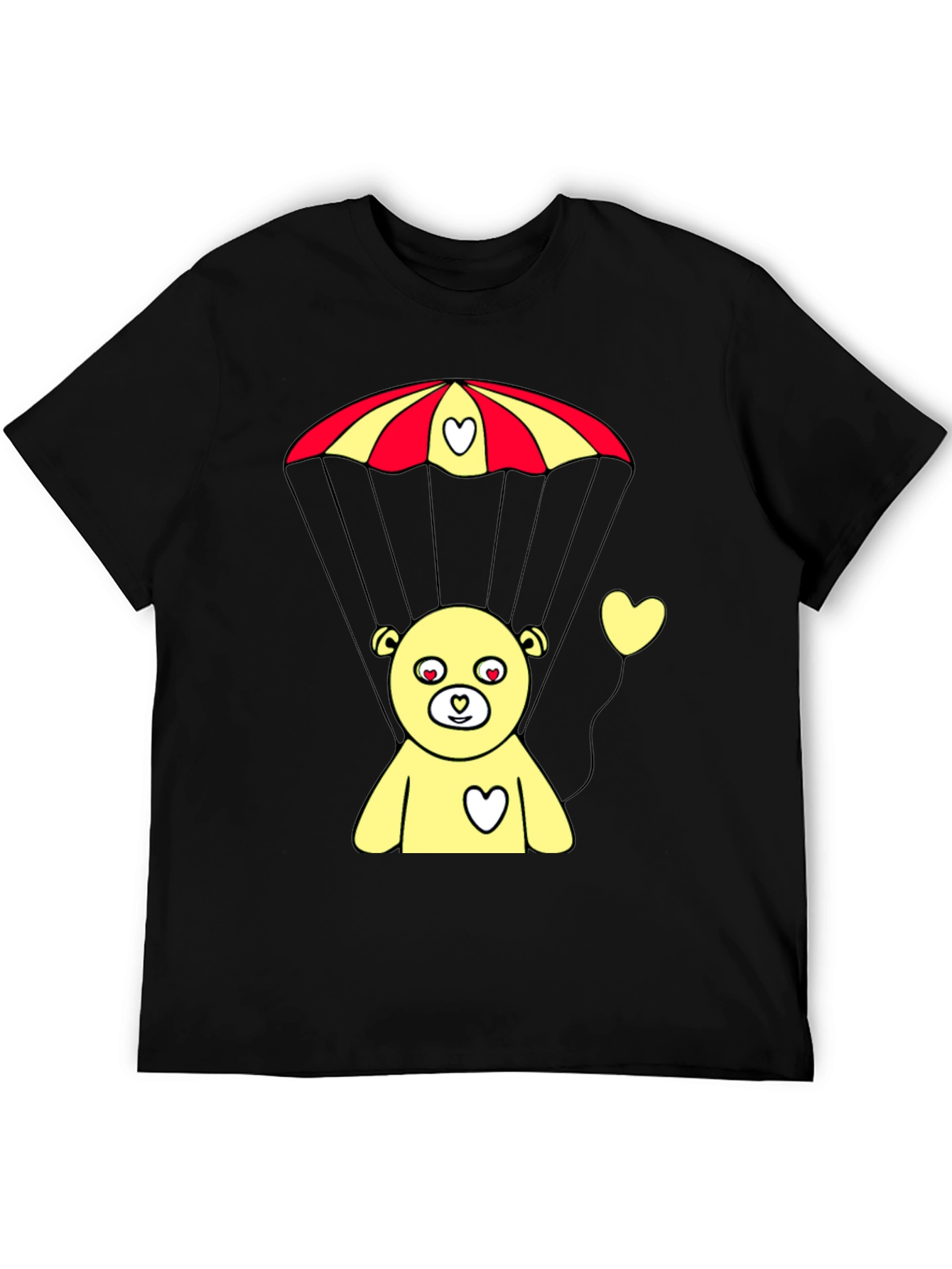 Parachute Bear Graphic Tee - Sweet & Playful Design