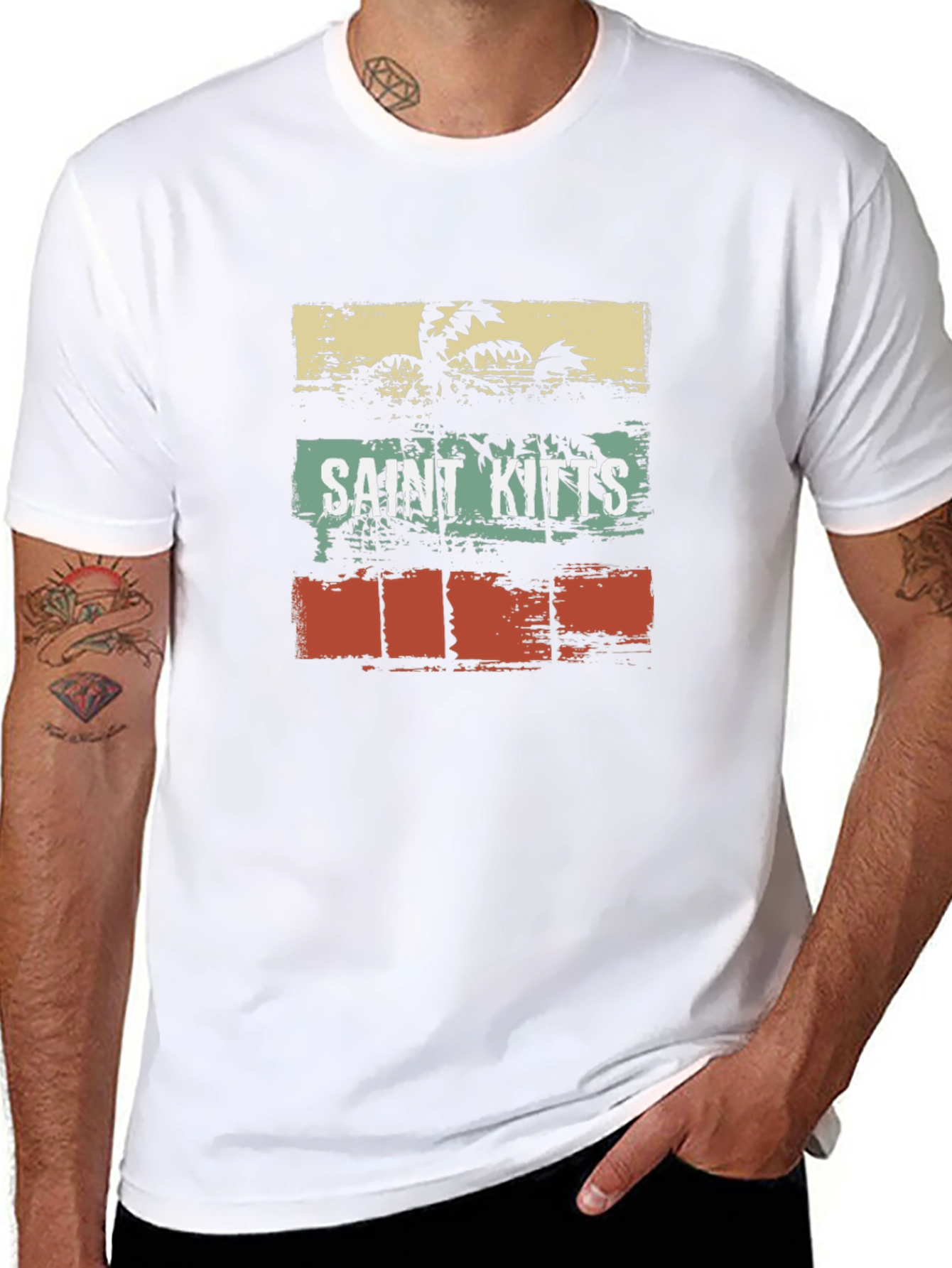 Saint Kitts Graphic Tee - Island Vibes T-Shirt