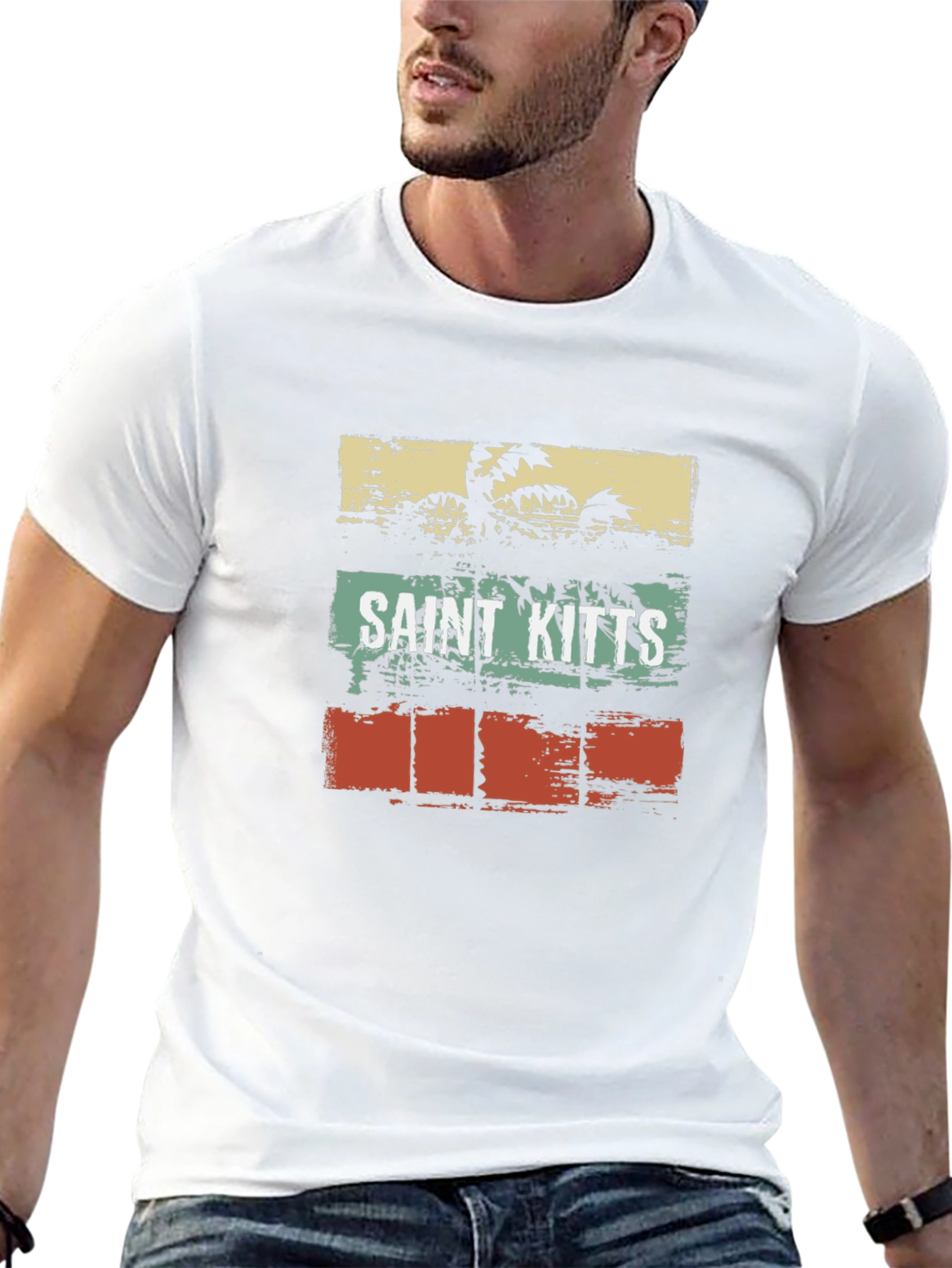 Saint Kitts Graphic Tee - Island Vibes T-Shirt