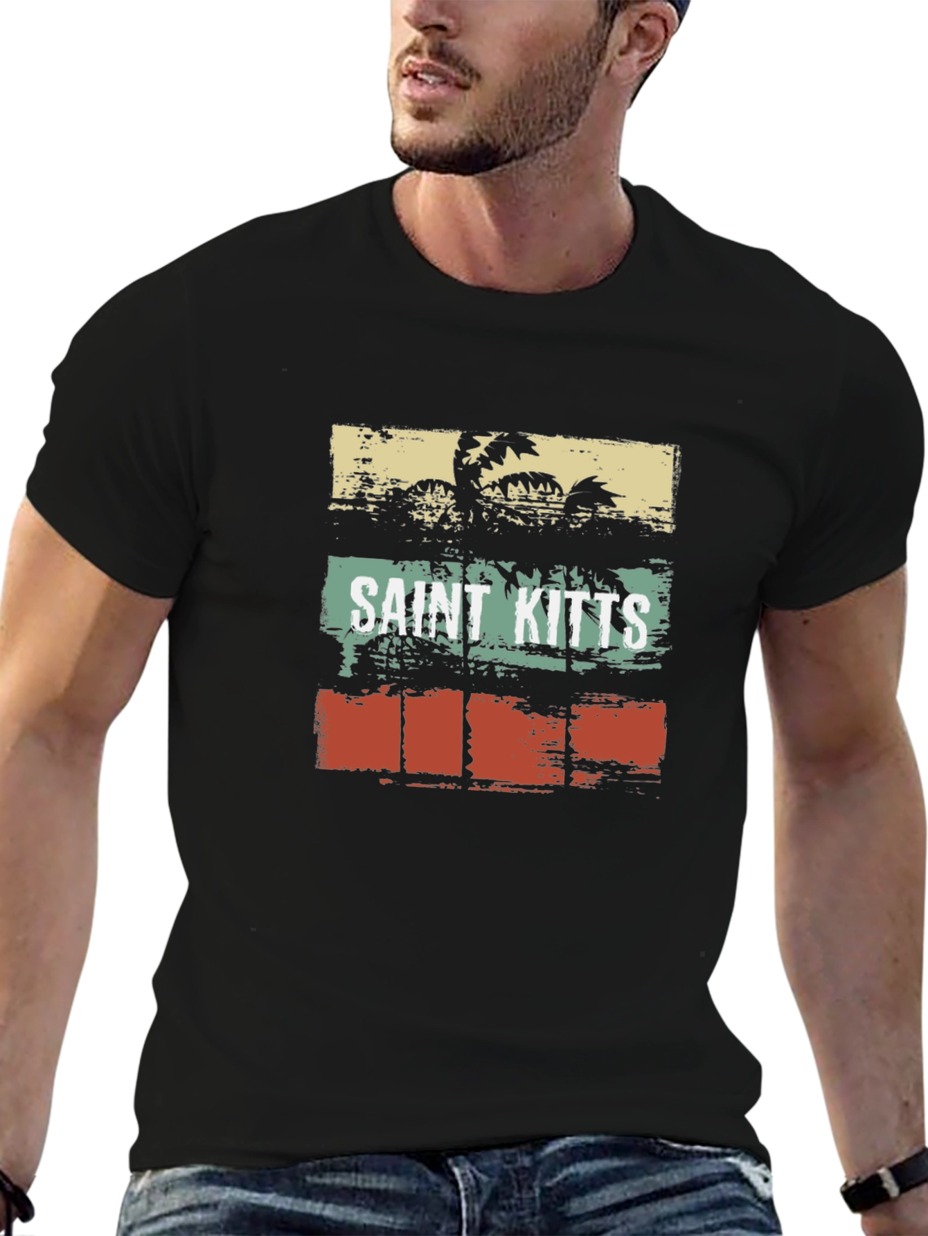 Saint Kitts Graphic Tee - Island Vibes T-Shirt