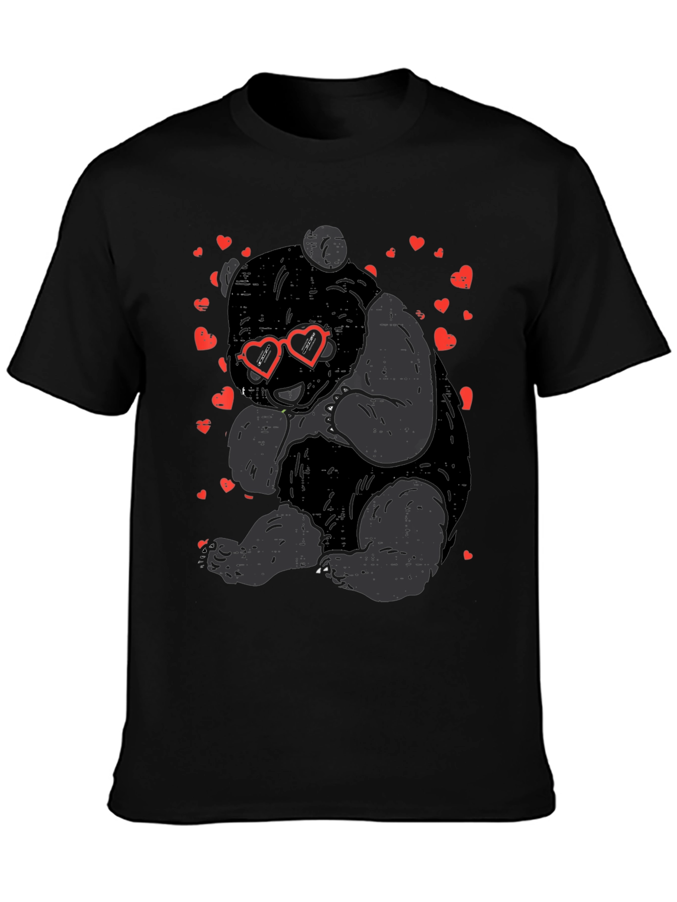 Panda Bear Valentines Day T-Shirt