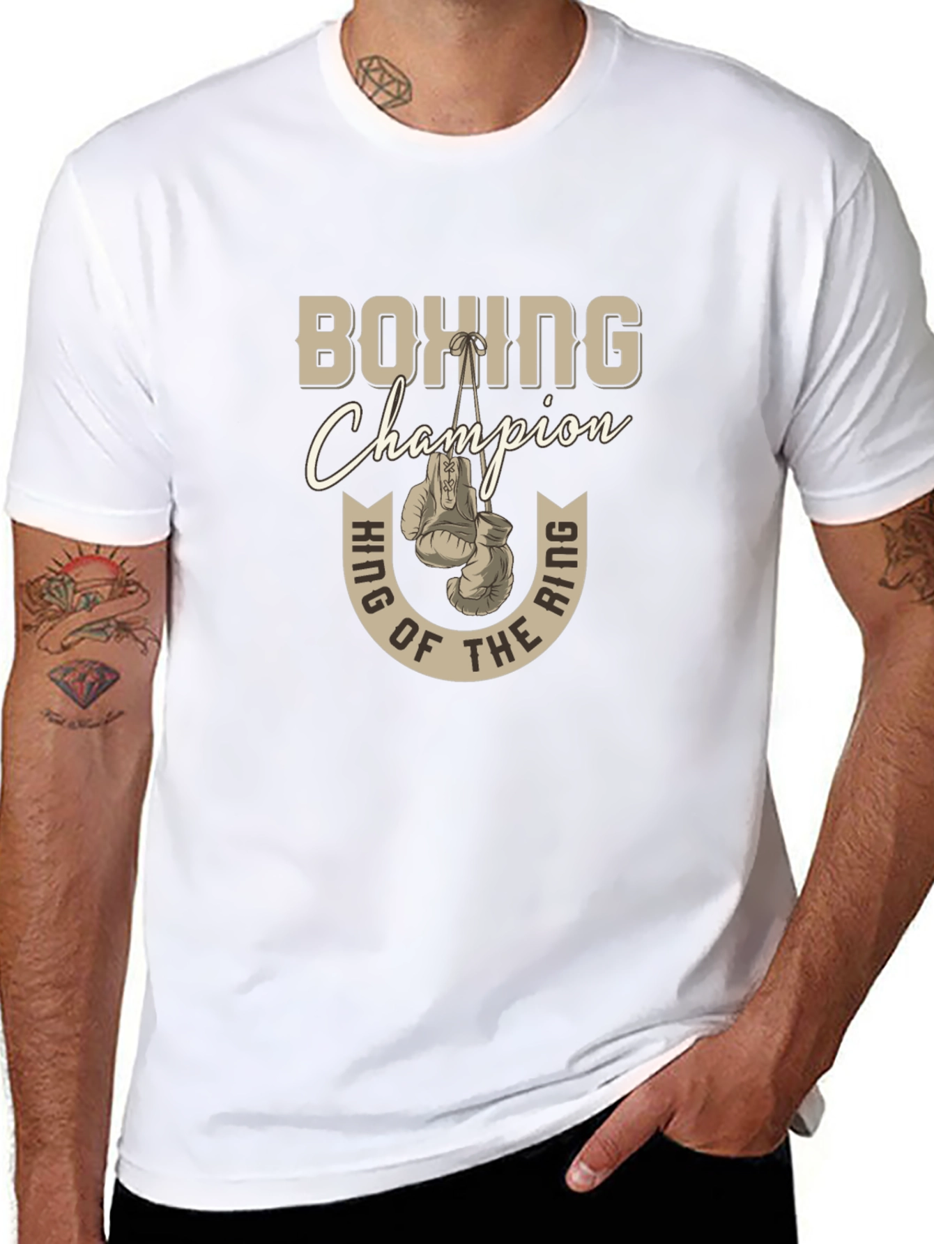 Boxing Champion Graphic T-Shirt