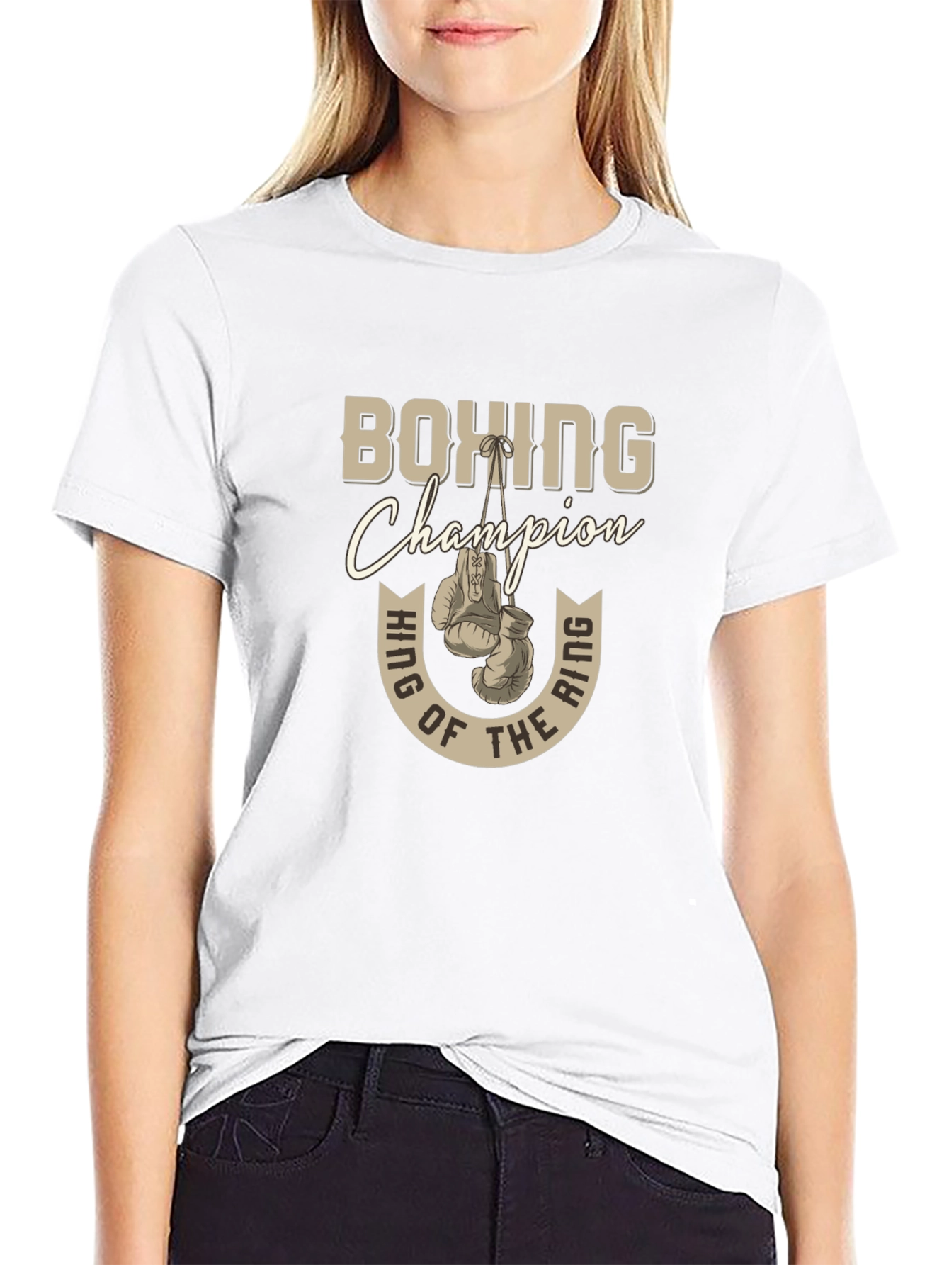 Boxing Champion Graphic T-Shirt