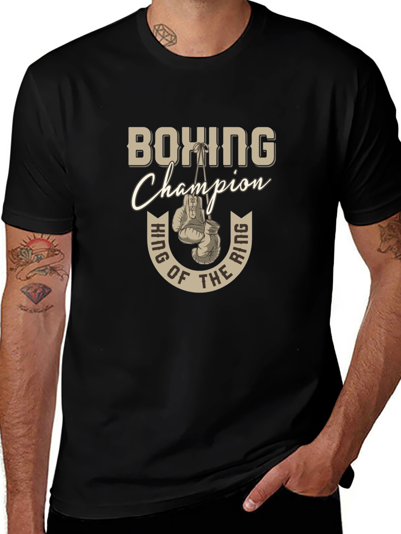 Boxing Champion Graphic T-Shirt