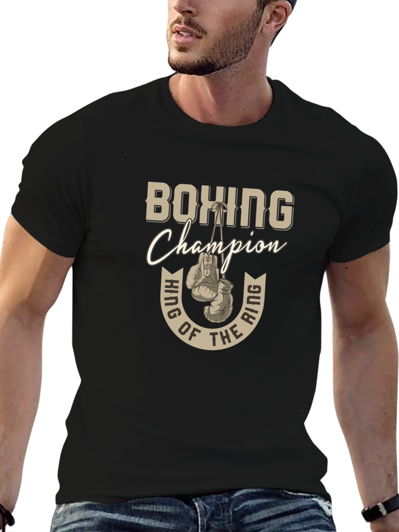 Boxing Champion Graphic T-Shirt