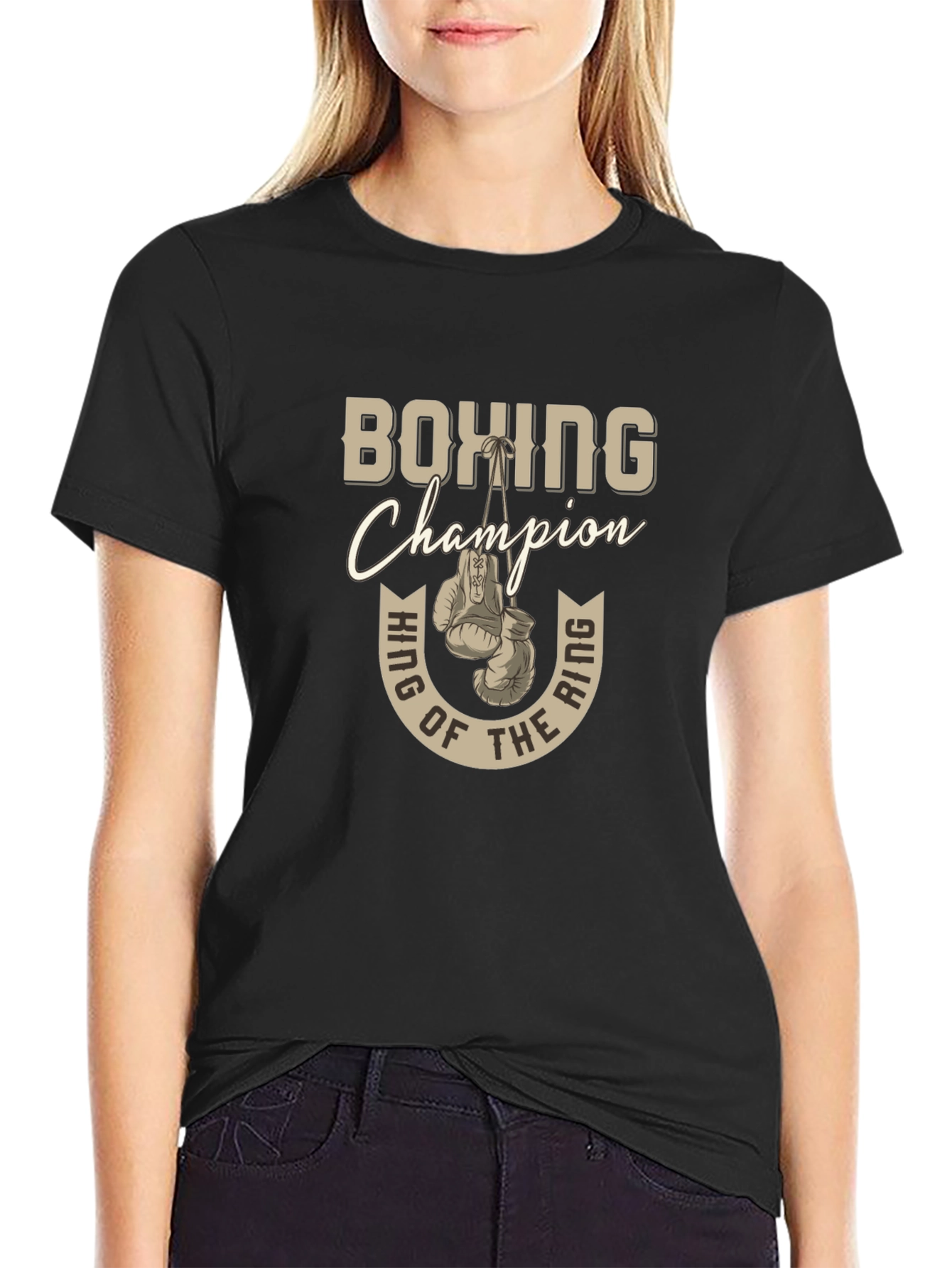 Boxing Champion Graphic T-Shirt