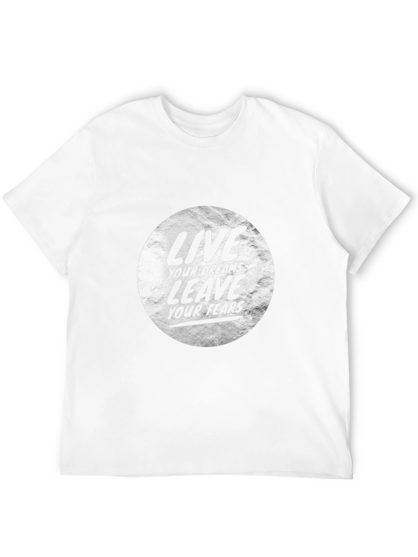 Live Your Dreams Graphic Tee - Black