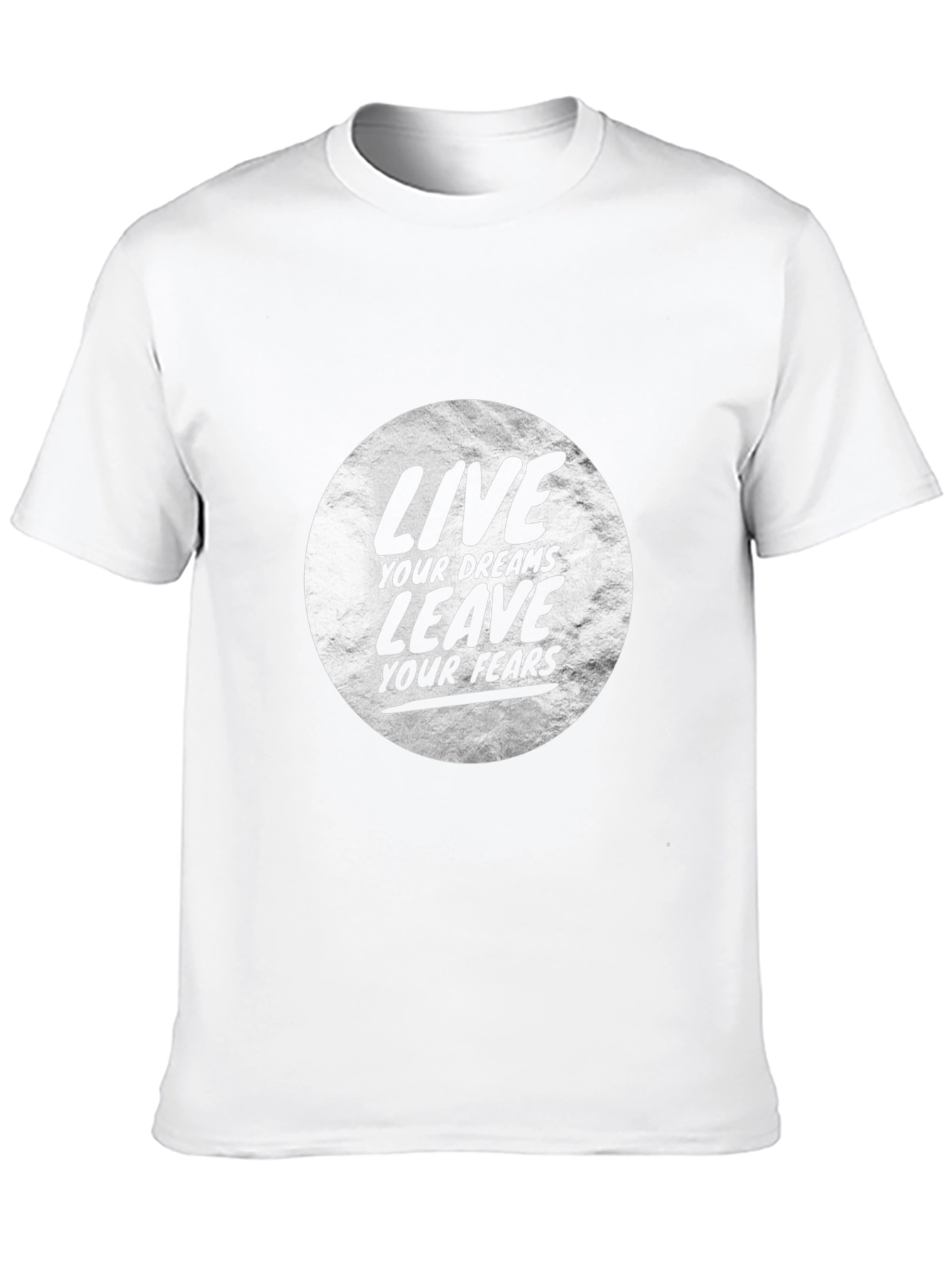 Live Your Dreams Graphic Tee - Black