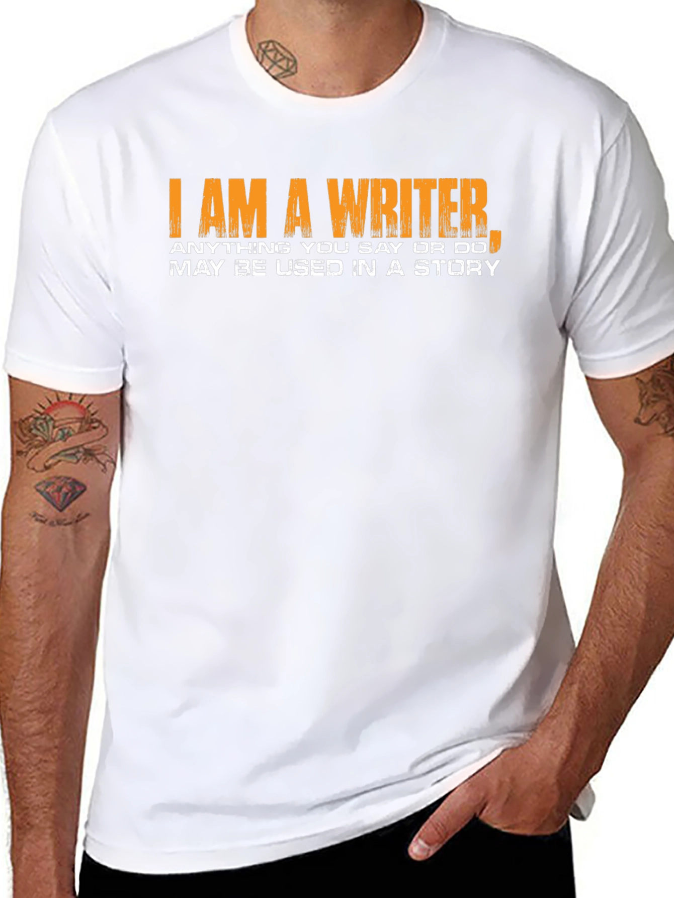 I Am a Writer T-Shirt Novelty Gift