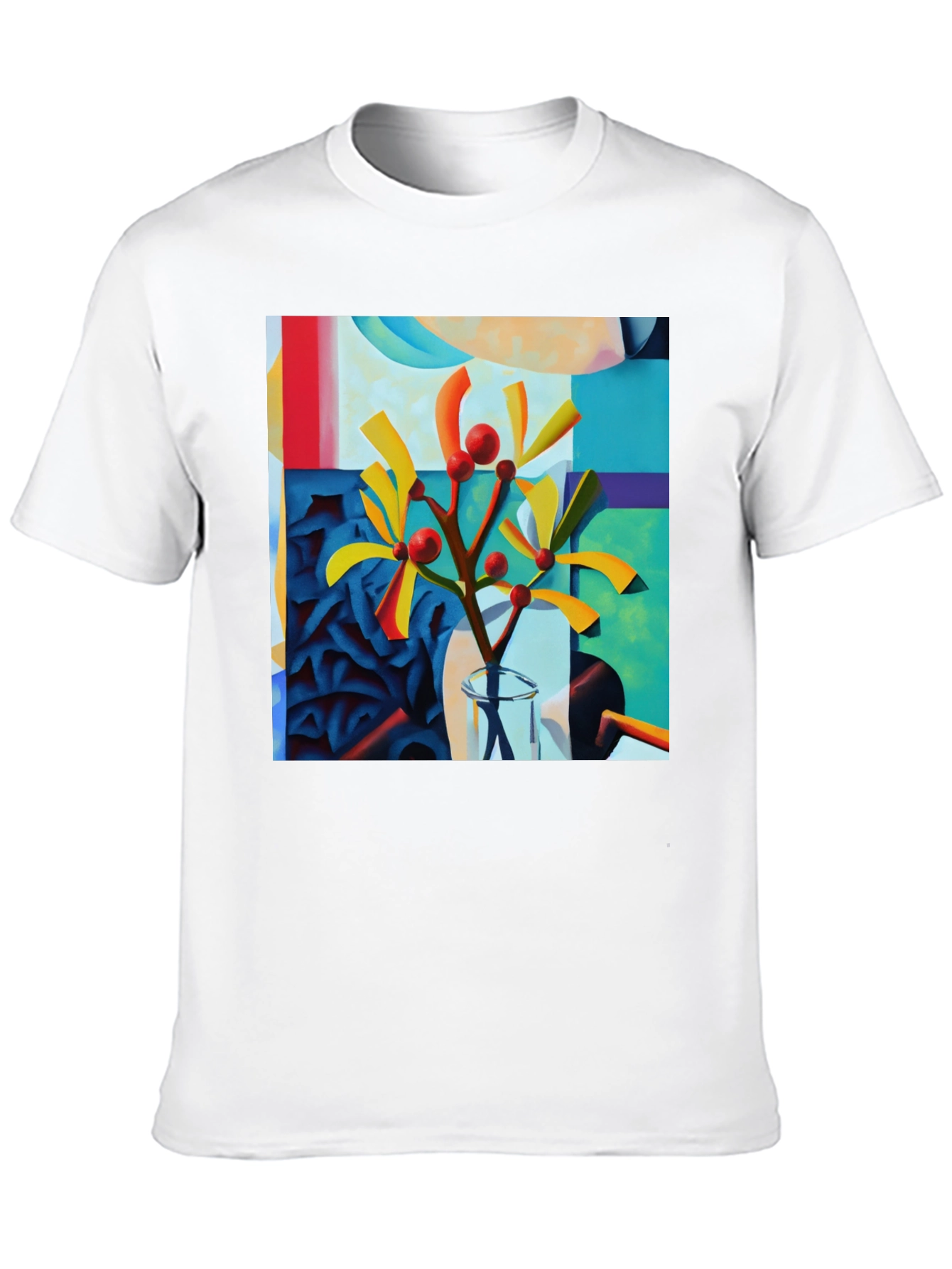 Abstract Botanical Art Graphic Tee
