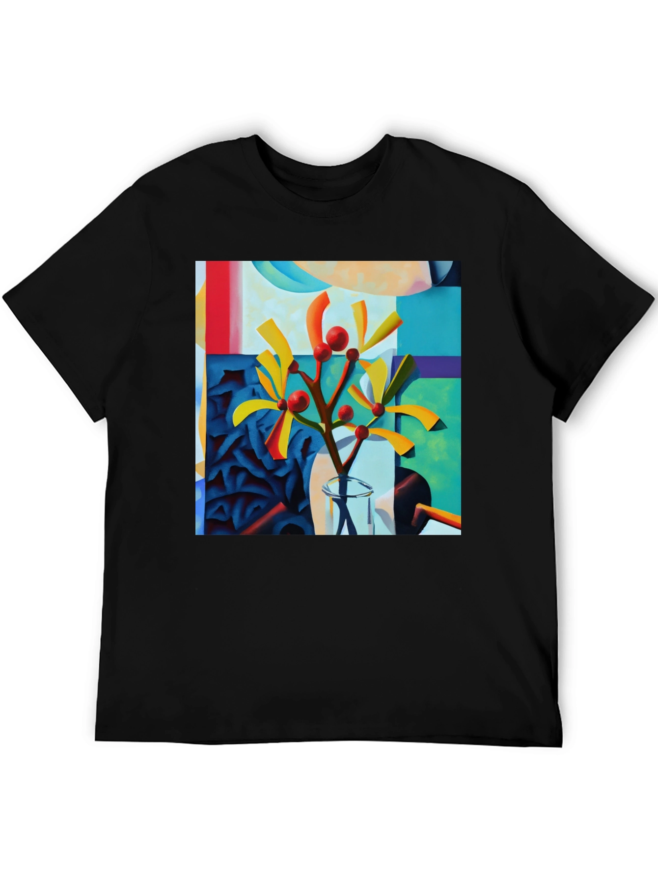 Abstract Botanical Art Graphic Tee