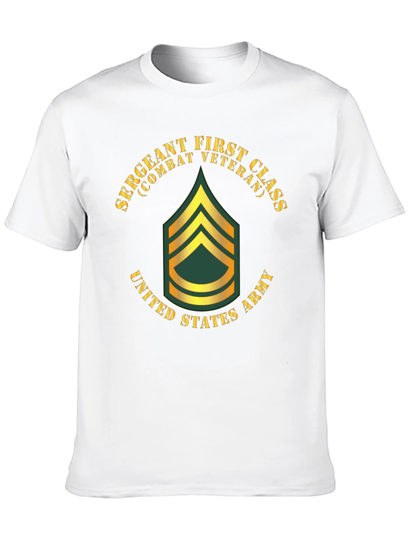 Sergeant First Class Combat Veteran T-Shirt