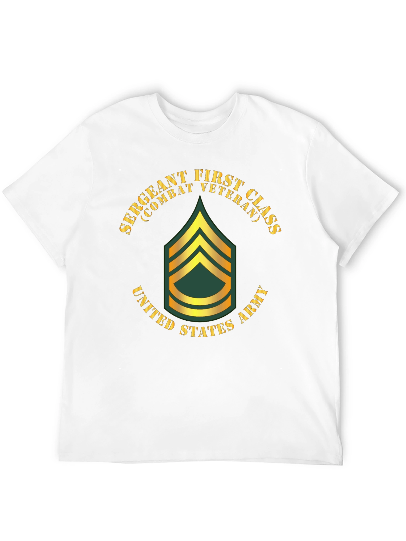 Sergeant First Class Combat Veteran T-Shirt