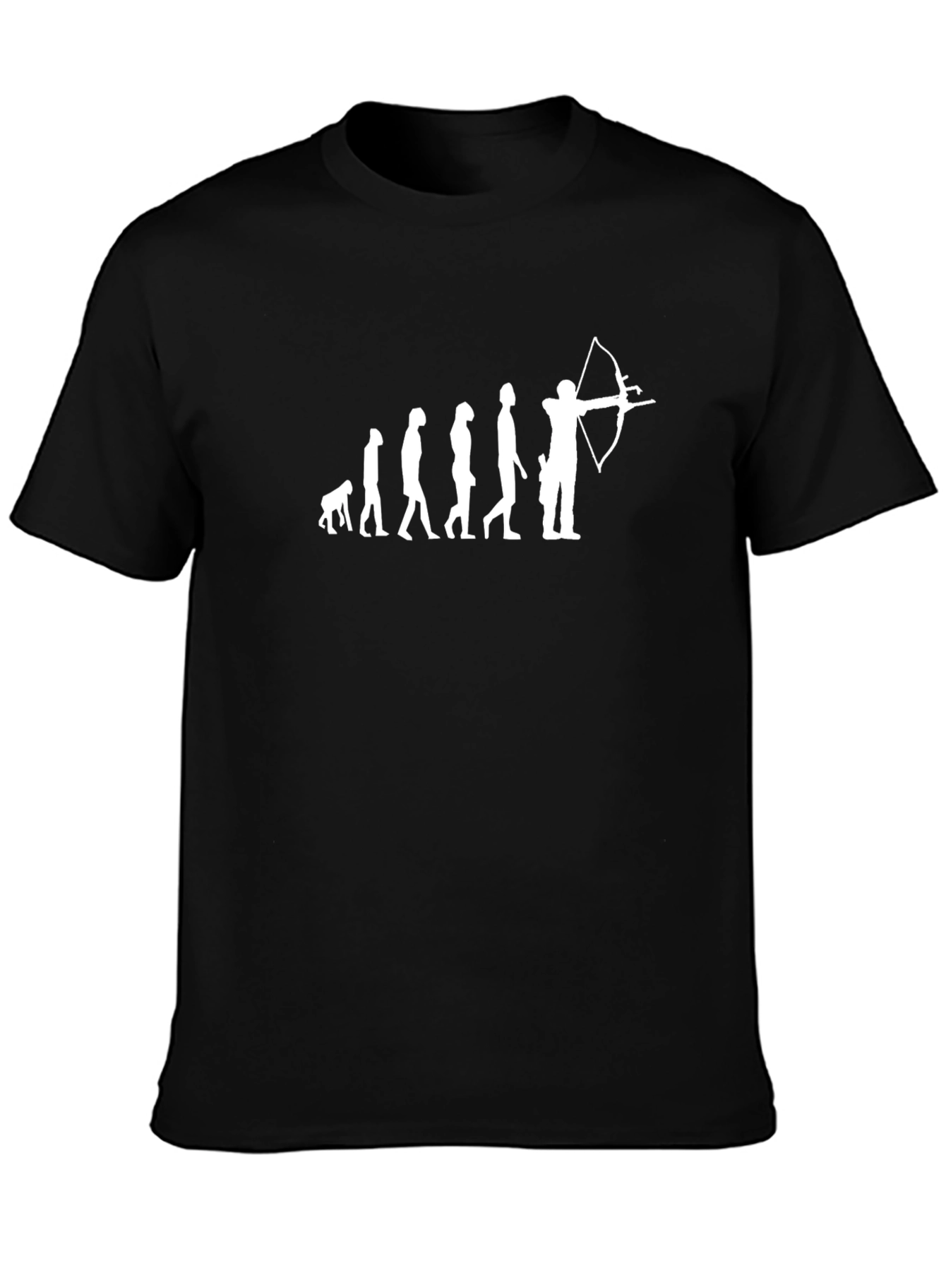 Evolution of Archery T-Shirt - Funny Archer Tee