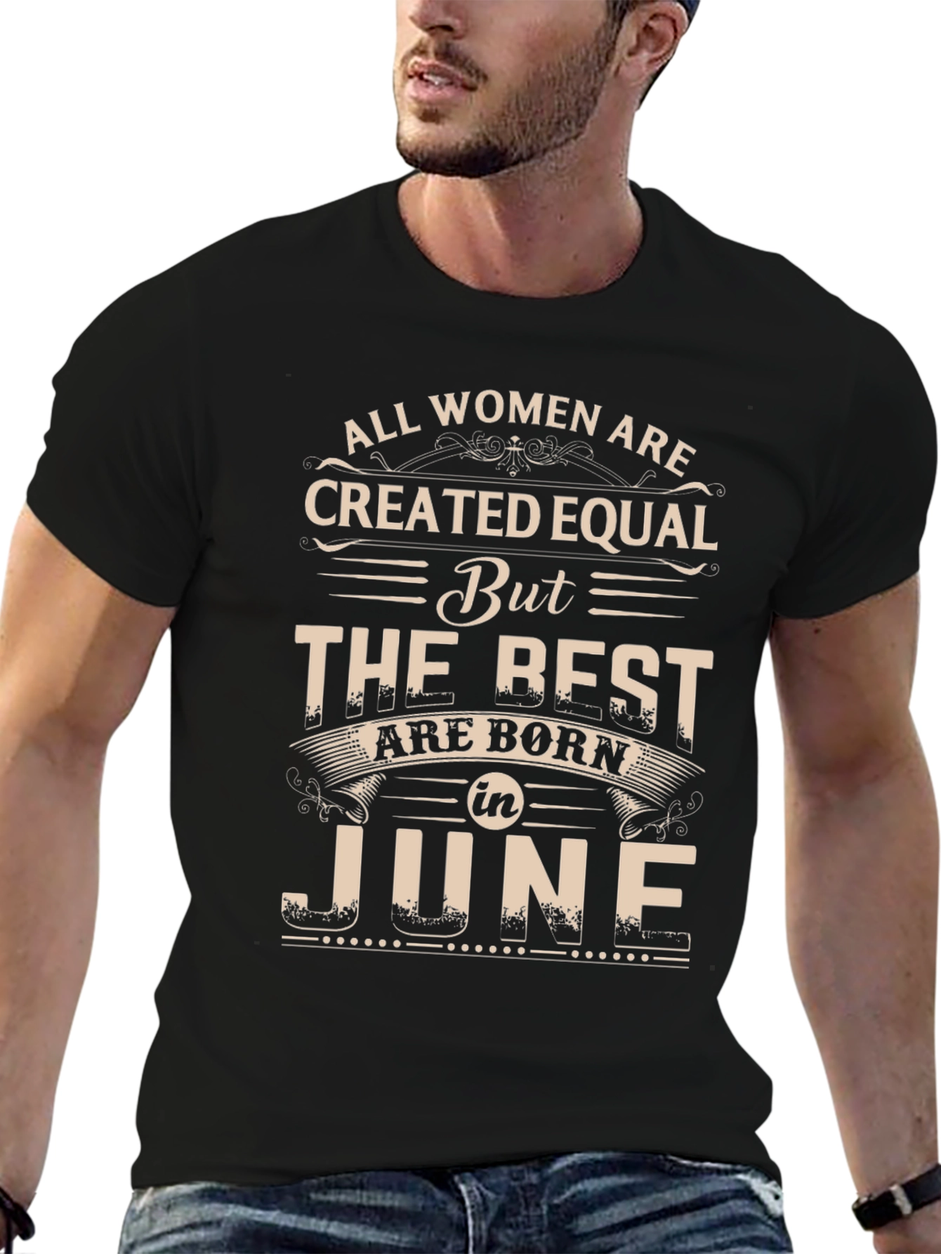 June Birthday T-Shirt - All Women Are Created Equal