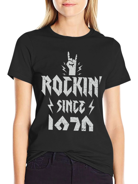 Rockin Since 1976 Graphic Tee